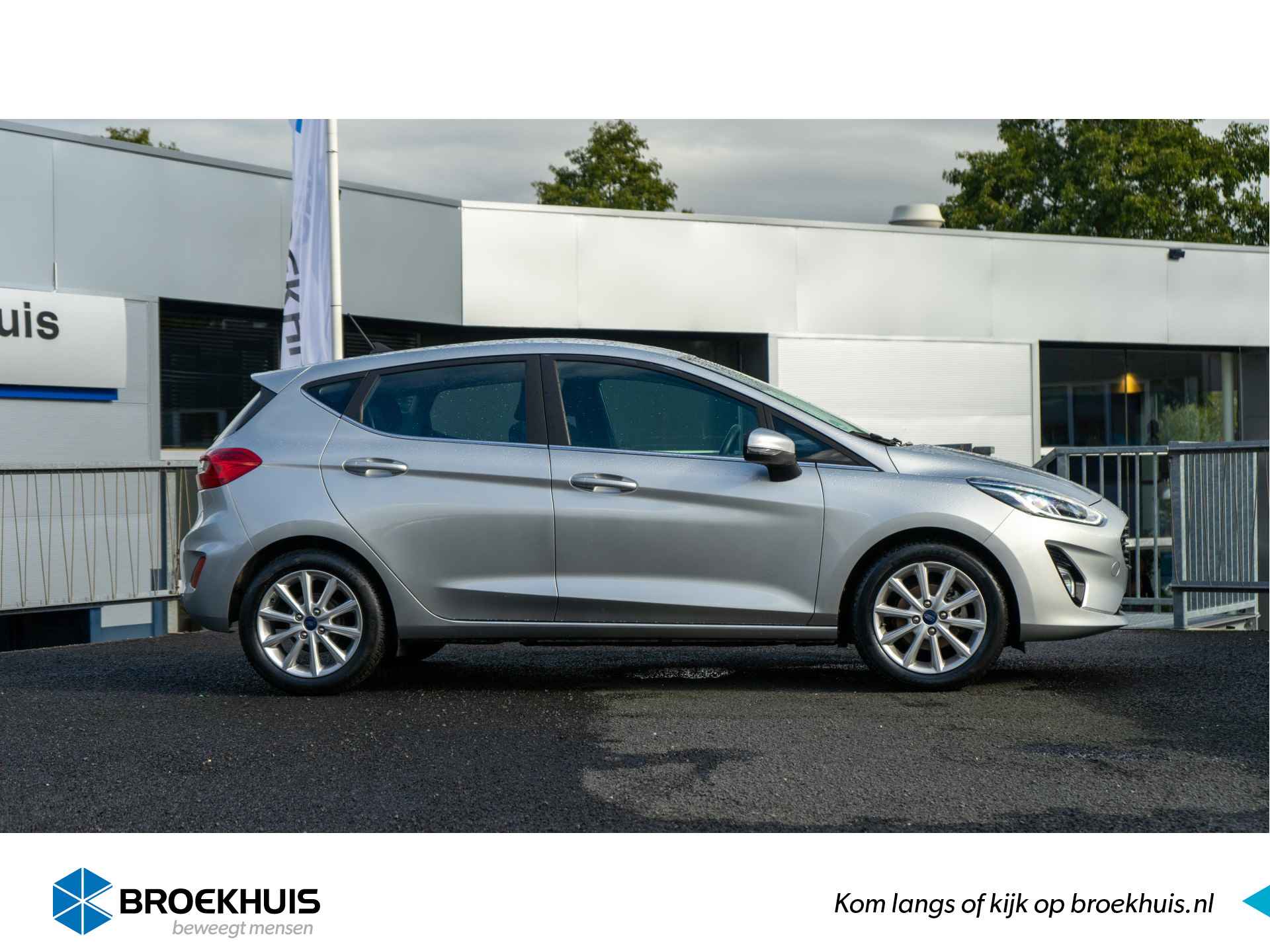 Ford Fiesta 1.0EB Titanium 100pk | Clima, Cruise, Navigatie, Carplay, Lichtmetalenvelgen - 2/21