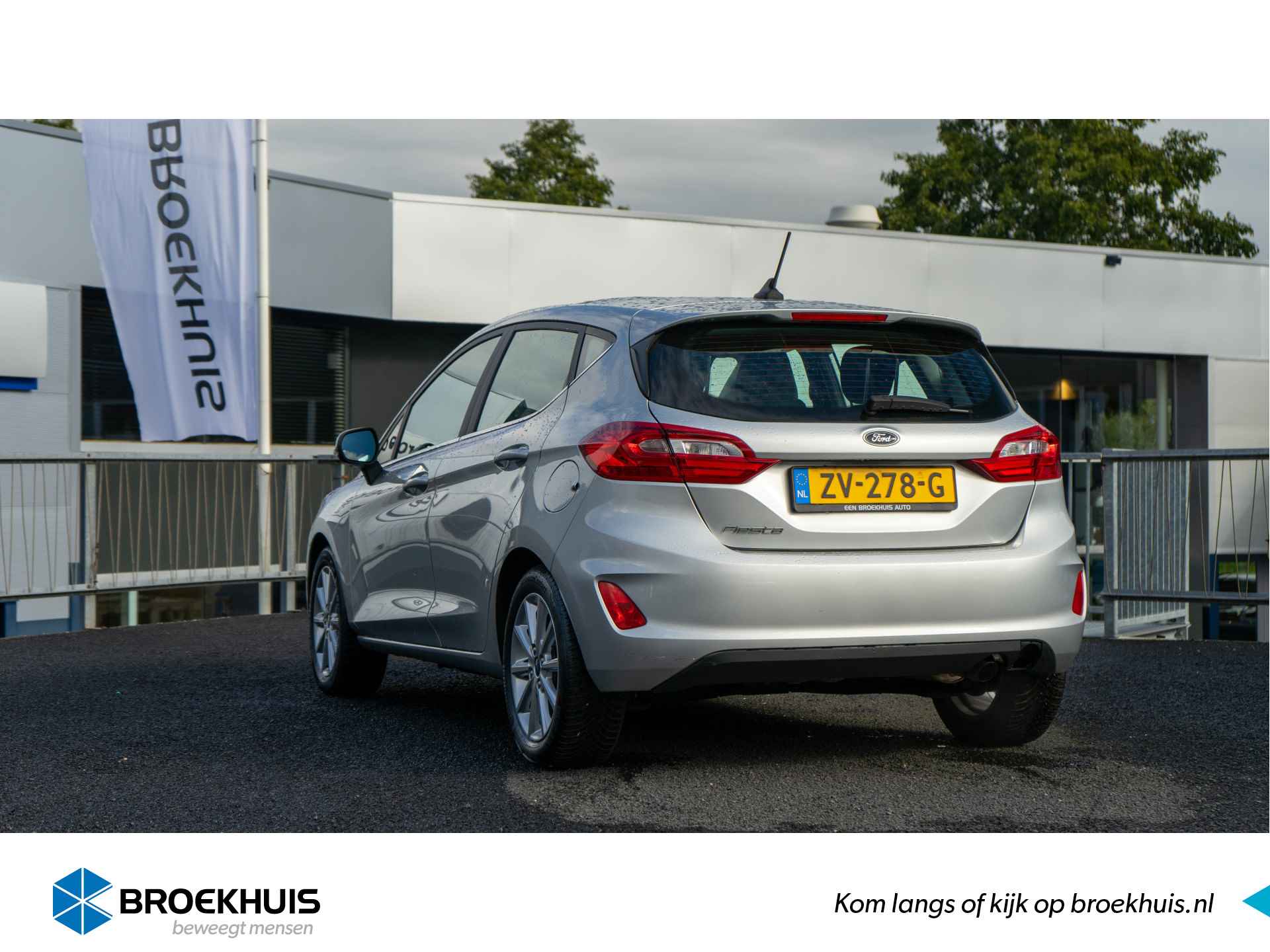 Ford Fiesta 1.0EB Titanium 100pk | Clima, Cruise, Navigatie, Carplay, Lichtmetalenvelgen - 3/21