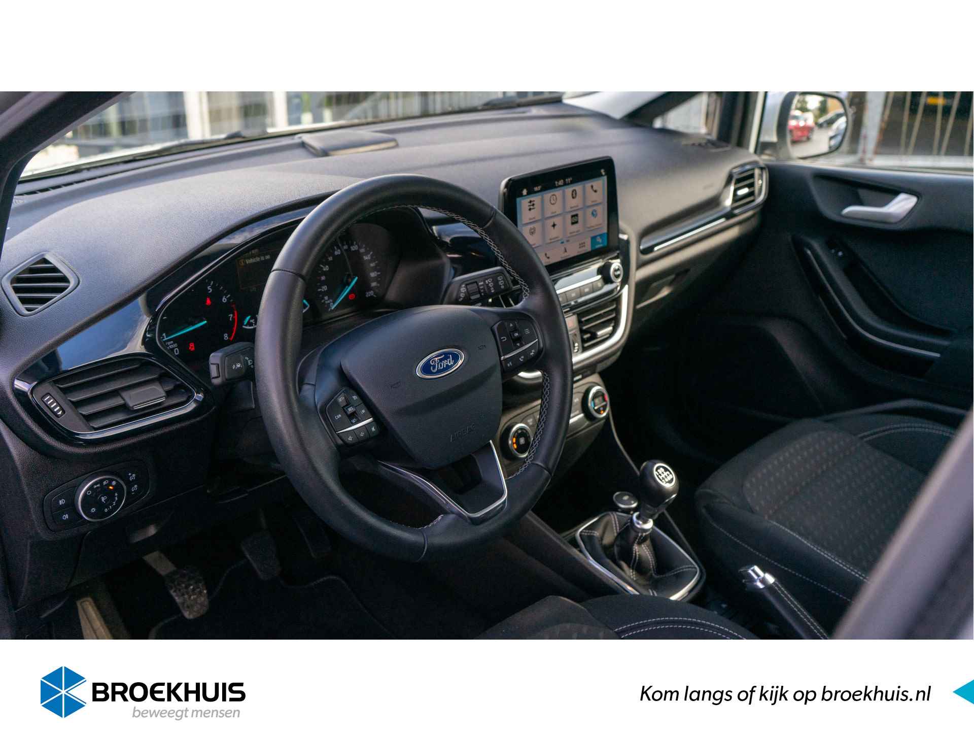 Ford Fiesta 1.0EB Titanium 100pk | Clima, Cruise, Navigatie, Carplay, Lichtmetalenvelgen - 4/21