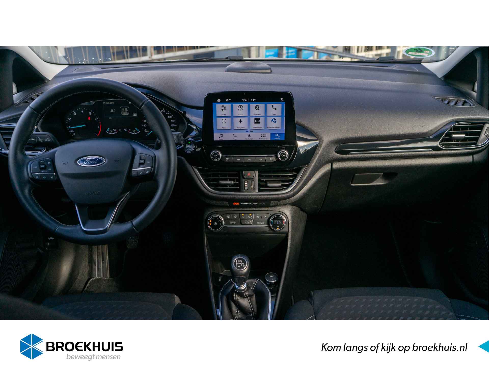 Ford Fiesta 1.0EB Titanium 100pk | Clima, Cruise, Navigatie, Carplay, Lichtmetalenvelgen - 5/21