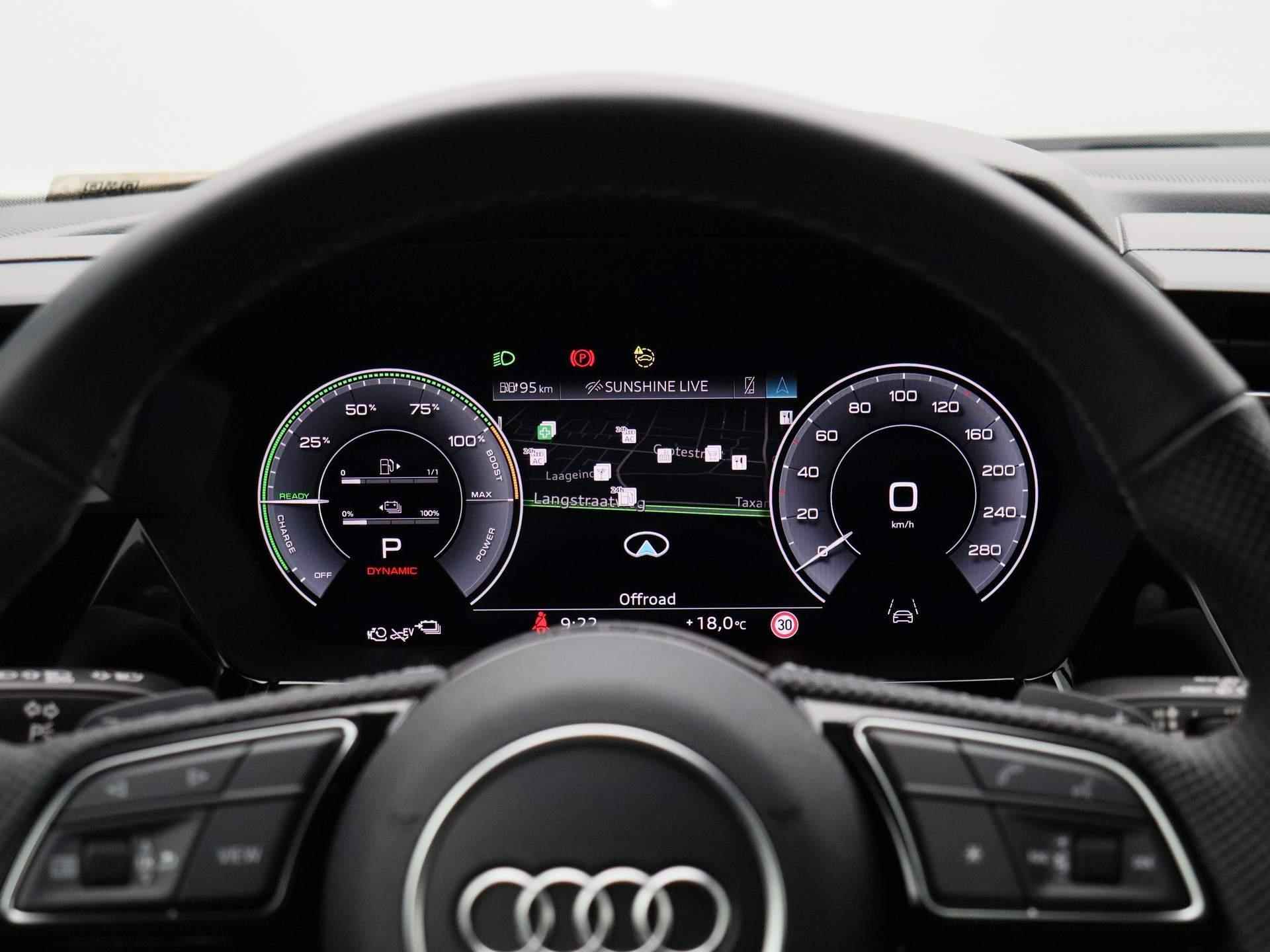 Audi A3 Sportback 45 TFSI e S edition Competition 245 PK | Automaat | S-line interieur | S-line exterieur | Automaat | Navigatie |  Cruise Control | Half-Leder | Parkeersensoren | Stoelverwarming | Lichtmetalen velgen | Climate Control | Fabrieksgarantie | - 8/46
