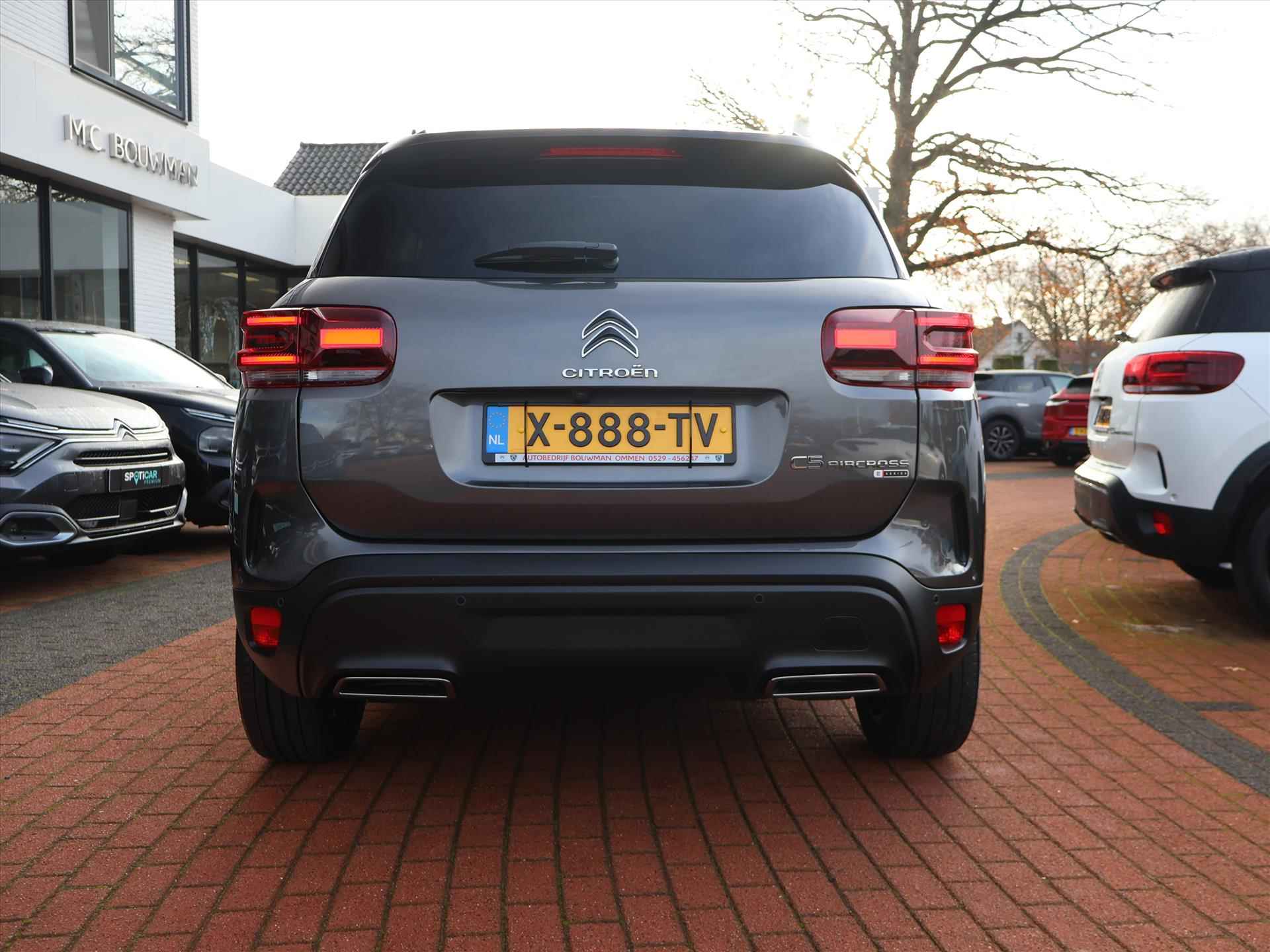 Citroen C5 Aircross Mild-Hybrid 136PK e-DCS6 Automaat ë-Series, Rijklaarprijs | Camera | Stoelverwarming | LED | Navigatie - 55/68