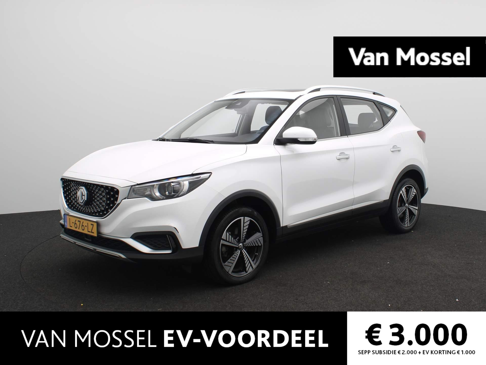 MG ZS EV Luxury 45 kWh | Leder | Navi | Panoramadak | Apple CarPlay | Camera |