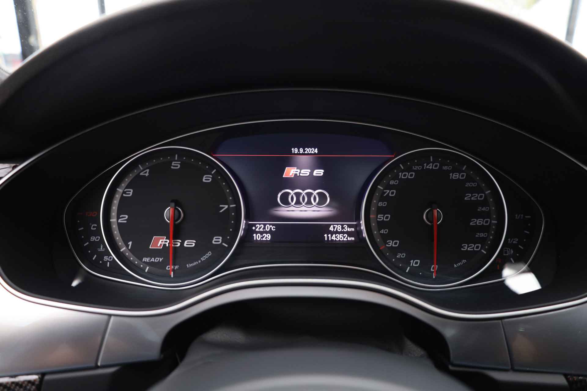 Audi RS6 Avant Performance 4.0 TFSI 445kw/607pk quattro S-tronic 8 - 65/78