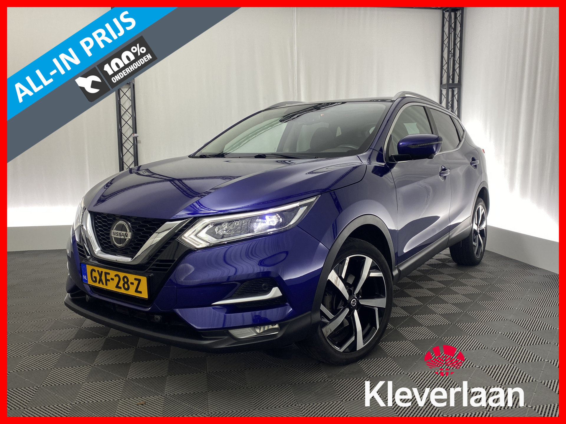 Nissan QASHQAI 1.3 DIG-T Tekna Automaat | Navi | Pano-Dak | Cruise | DAB | Elek. Stoel |