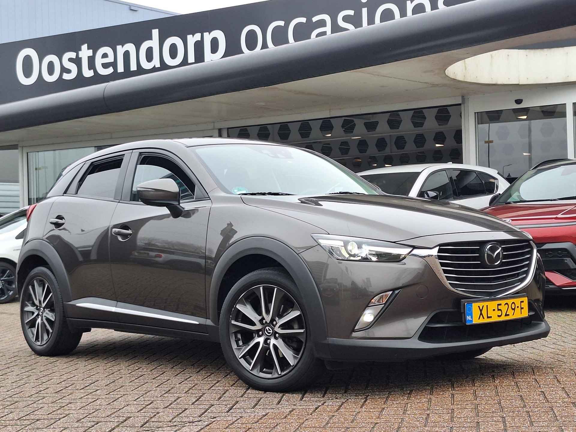 Mazda CX-3 2.0 SkyActiv-G 120 GT-M Automaat | Rijklaarprijs! | Leder | Bose | Climate Control | Navi | Adaptive CC | Inclusief  12 mnd Bovag-Garantie! | - 10/37