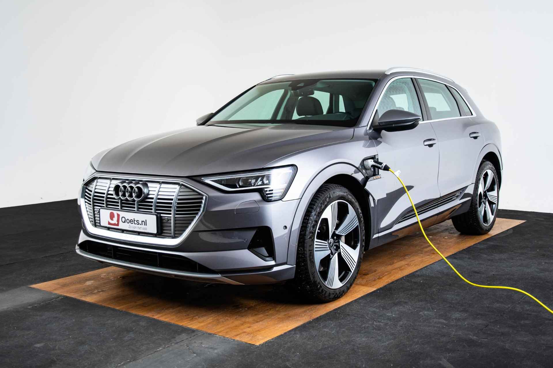 Audi e-tron 55 quattro Advanced edition Plus 95 kWh Elektrisch verstelbare/verwarmde voorstoel - 21 inch - Diefstalalarm - Camera - Assistentiepakket Tour - Verkeersbordherkenning - Ambiente lichtpakket - Audi sound system - 7/66