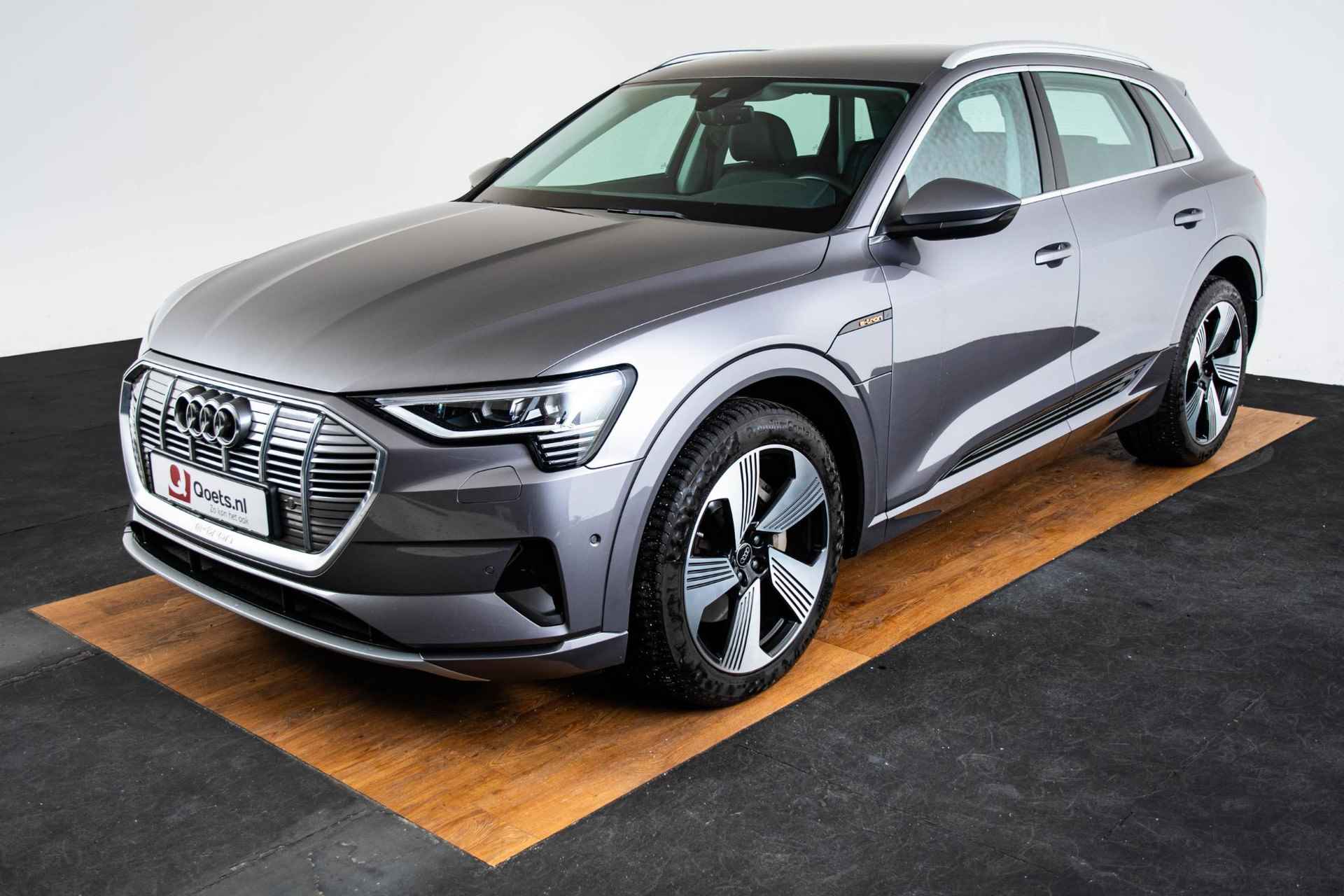 Audi e-tron 55 quattro Advanced edition Plus 95 kWh Elektrisch verstelbare/verwarmde voorstoel - 21 inch - Diefstalalarm - Camera - Assistentiepakket Tour - Verkeersbordherkenning - Ambiente lichtpakket - Audi sound system - 24/66