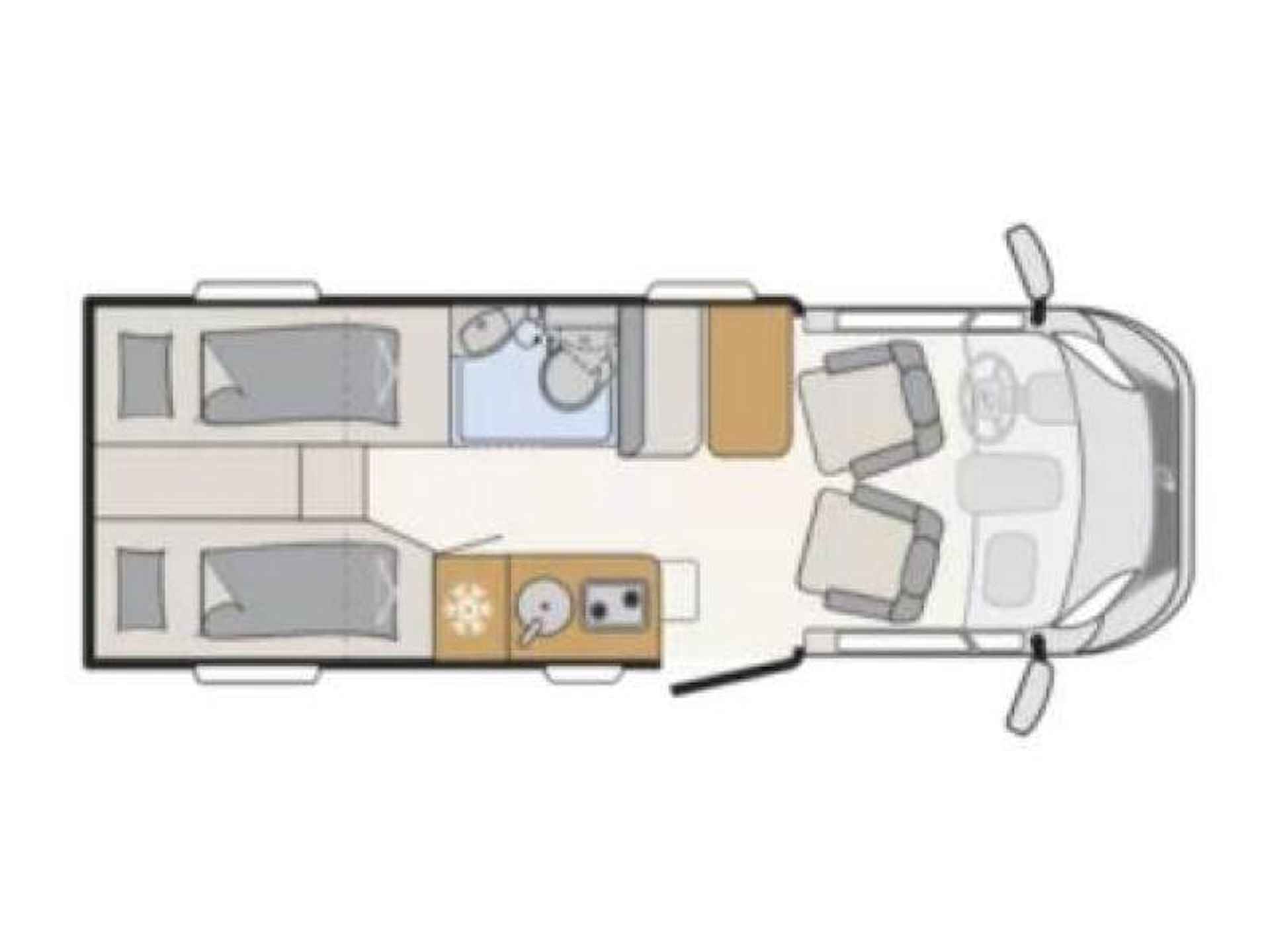 Dethleffs Globebus T 4 2025 moderne camperbus - 5/17