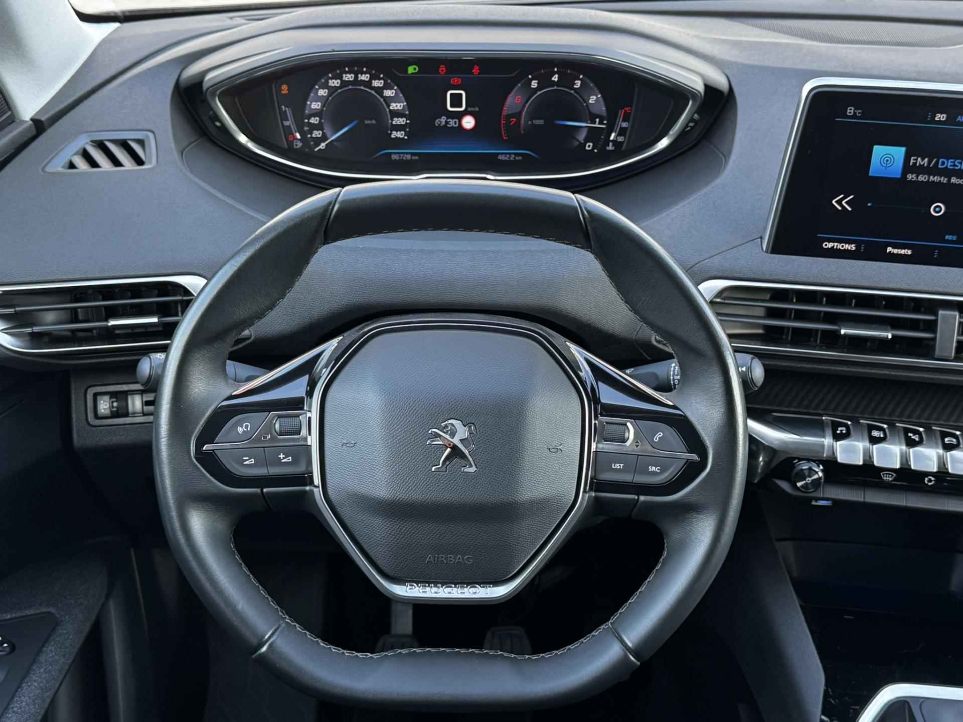 Peugeot 3008 1.2 PureTech Active Apple/Android Carplay Parkeersensoren achter Cruise control Automatische airco - 29/54