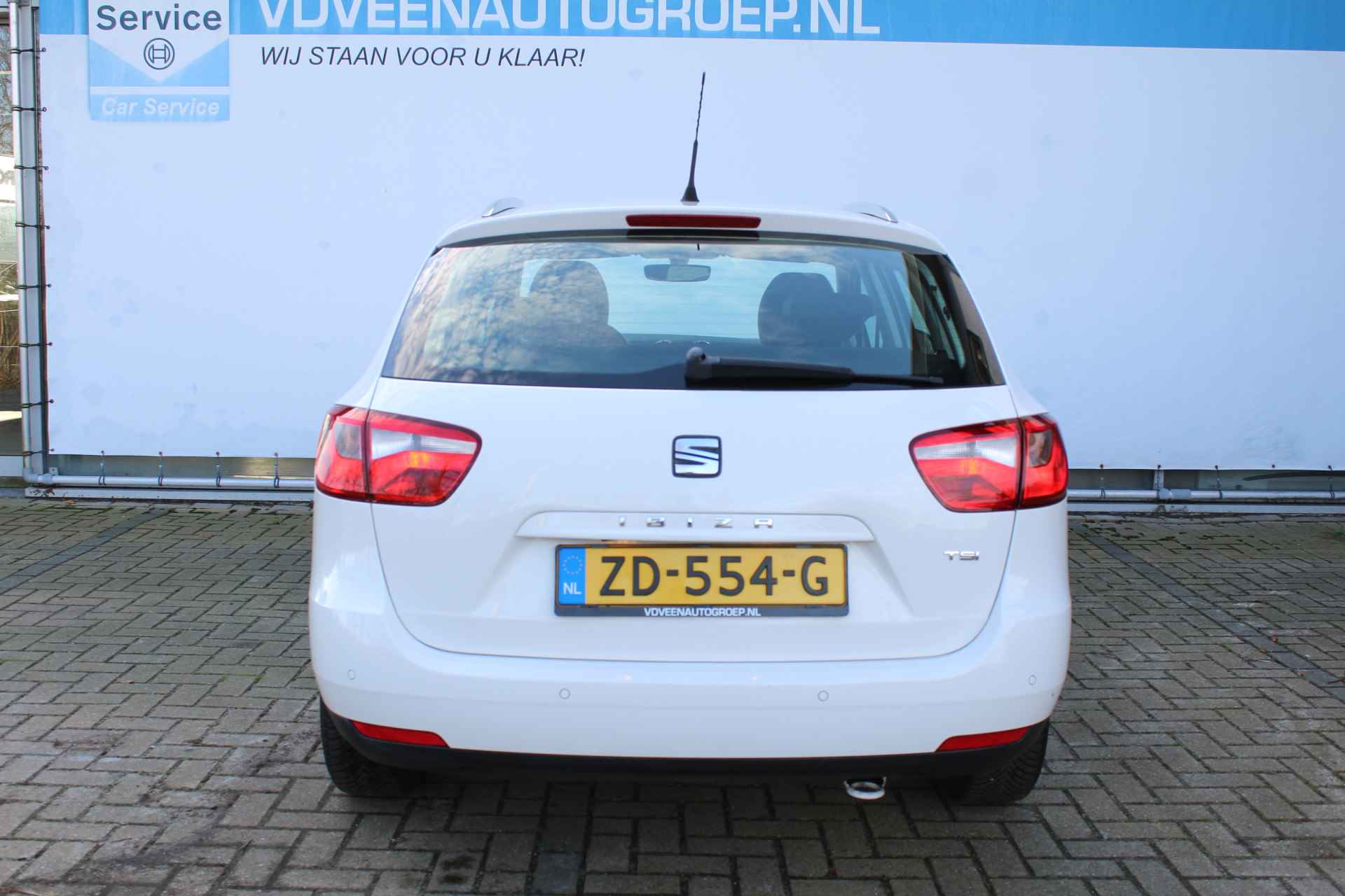 SEAT Ibiza ST EcoTSI Style Connect | Incl. 12 maanden Garantie | Stoelverwarming | Cruise controle | Climate controle | Parkeersensoren achter | 15 Inch LMV | DSG automaat | Isofix | Centrale deurvergrendeling met afstandsbediening | - 9/60