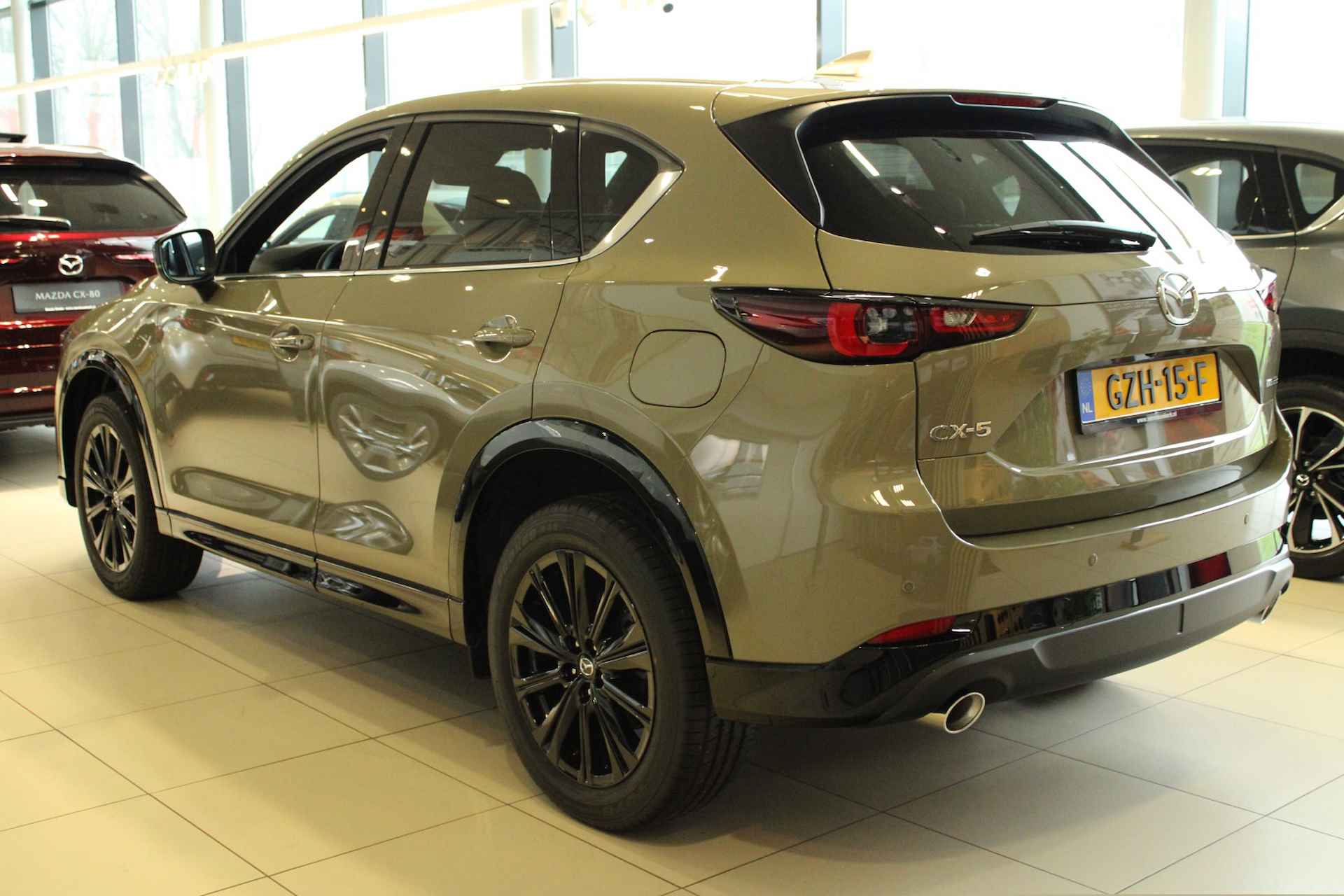 MAZDA Cx-5 2.0 e-SKYACTIV-G 165pk M-Hybrid Automaat Homura + Leder pakket + GRATIS TREKHAAK! - 3/28