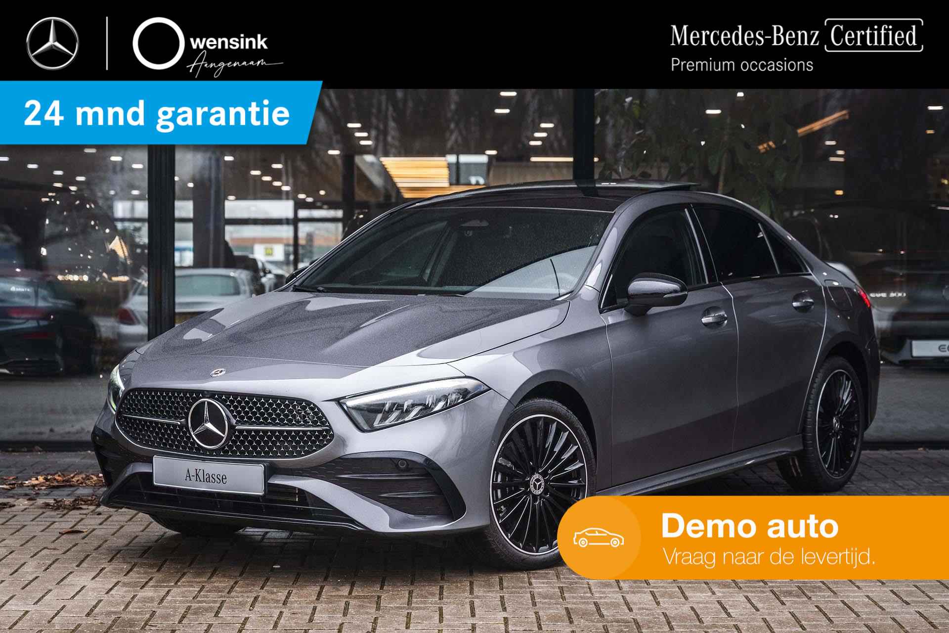 Mercedes-Benz A-klasse 250e Limousine AMG Line | Achteruitrijcamera | KEYLESS GO | Sfeerverlichting | Panorama schuifdak - 1/30