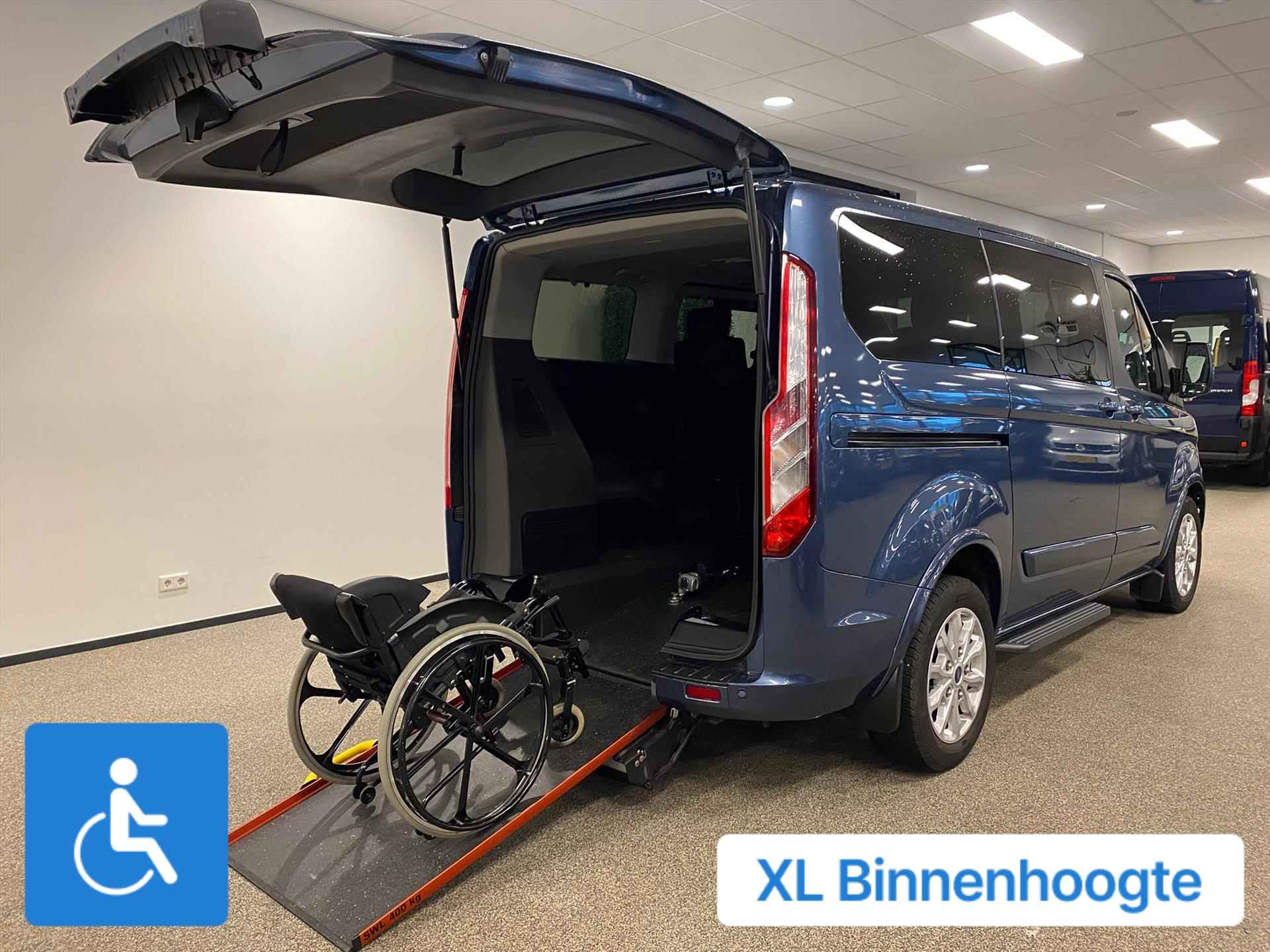 Ford Tourneo Custom L1H1 Rolstoelbus Bodemverlaging XXL 148cm - 3/37