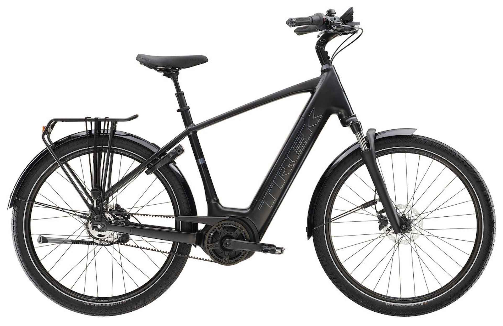 TREK District+ 4 H55 Heren Trek Black Satin L 55cm L 2025