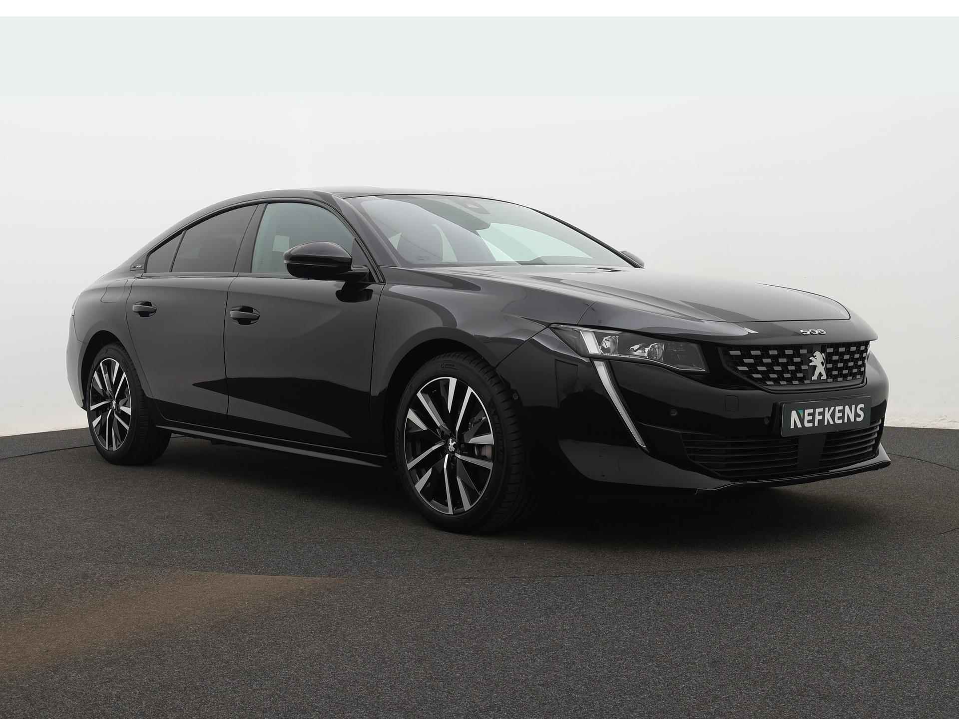 Peugeot 508 HYbrid GT 225pk Automaat | Navigatie | Adaptieve CruiseControl | 18" LMV | Elektrische Achterklep | Voorstoelen Verwarmd | - 4/40