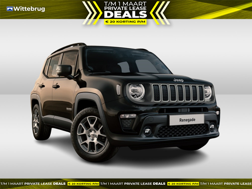 Jeep Renegade 4xe 190 Plug-in Hybrid Electric Altitude COMFORT PACK - TECH PACK - VOORRAAD