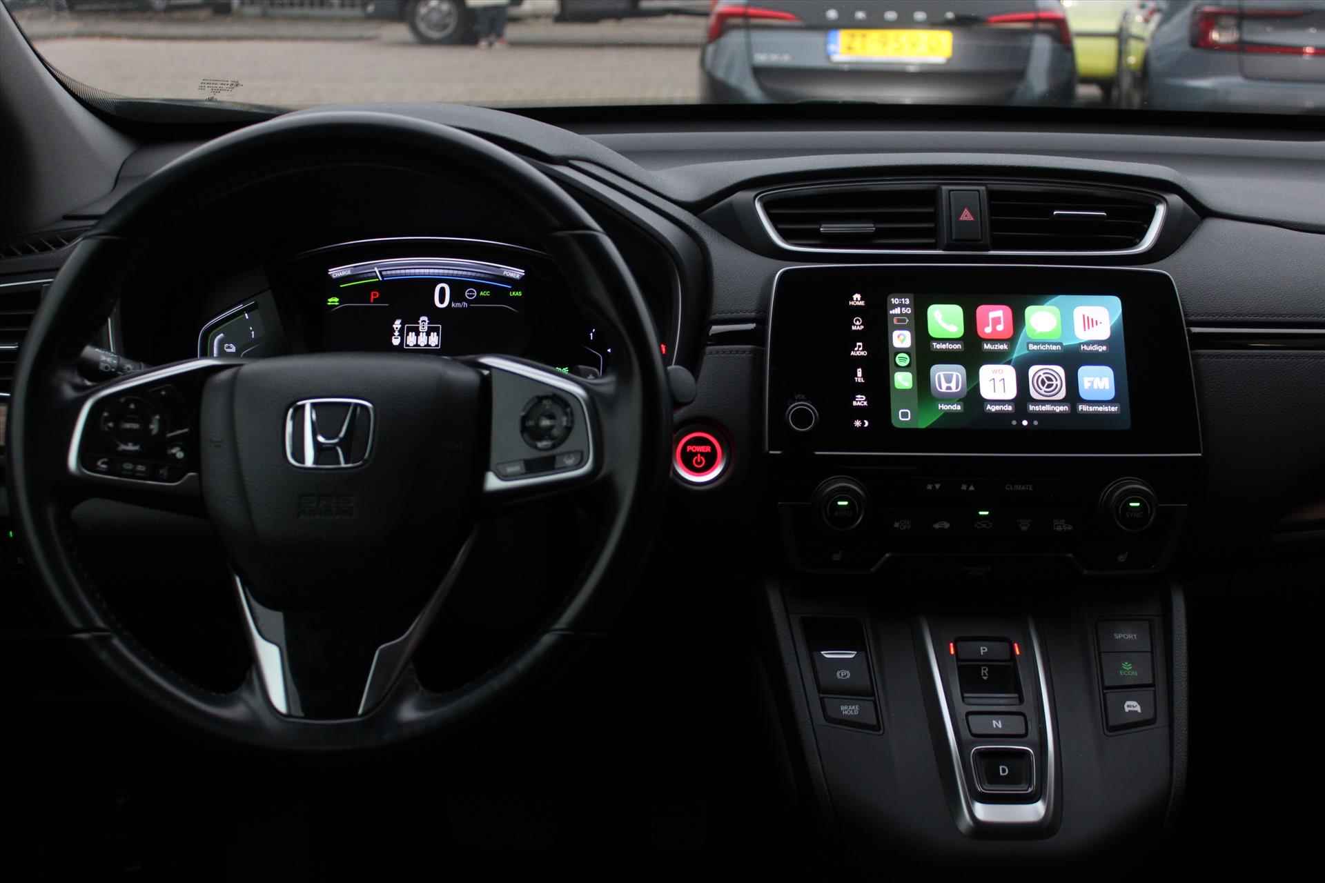 HONDA CR-V 2.0 HYBRID *Elegance* | Dealer OH | Orig. NL | Trekhaak | Carplay | Navigatie | Vol-Led | Stoelverwarming | Adaptive Cruise & Climate Control | - 8/23