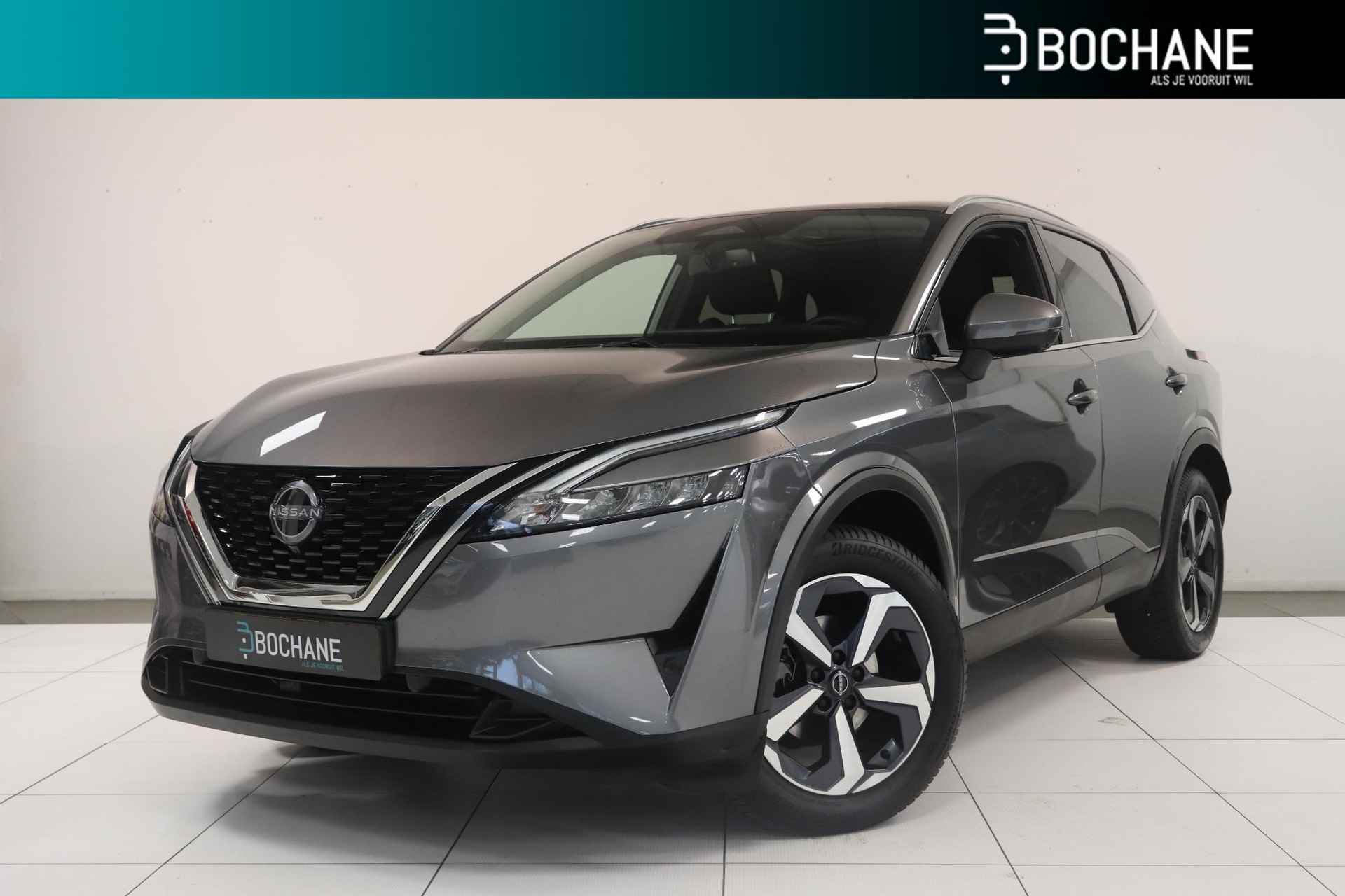 Nissan Qashqai 1.3 MHEV 158 Xtronic N-Connecta | Trekhaak | Adaptieve cruise | 4 seizoenen banden | Rondomzicht camera |