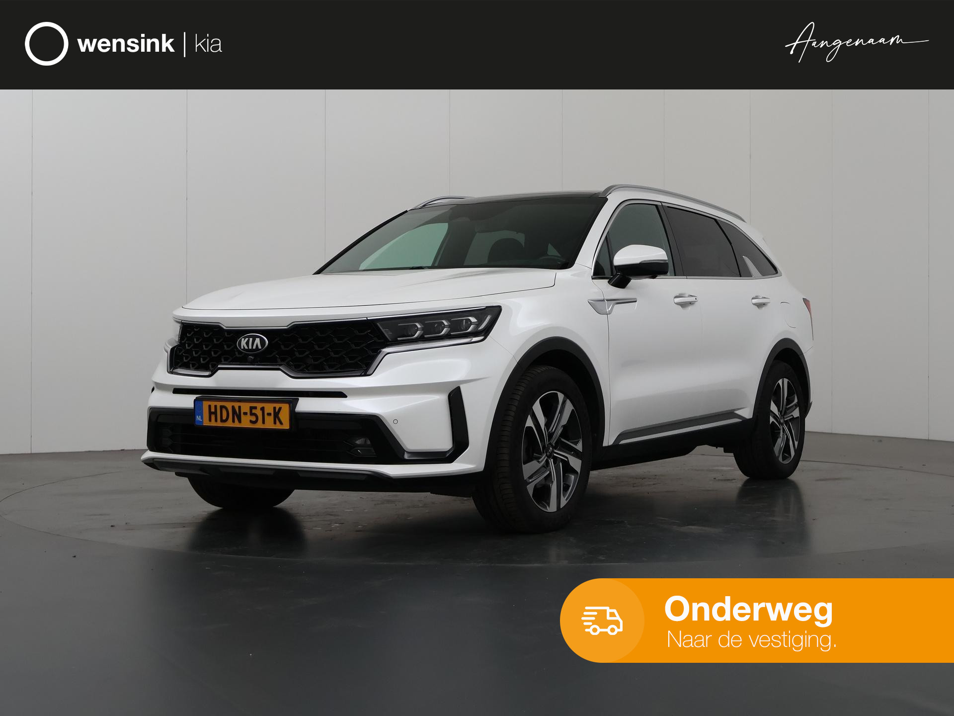 Kia Sorento 1.6 T-GDI Plug-in Hybrid 4WD ExecutiveLine 7p. | Trekhaak Afneembaar | Nappa lederen bekleding | Panoramadak | Bose | Stoelventilatie | 360° camera | Dodehoekcamera