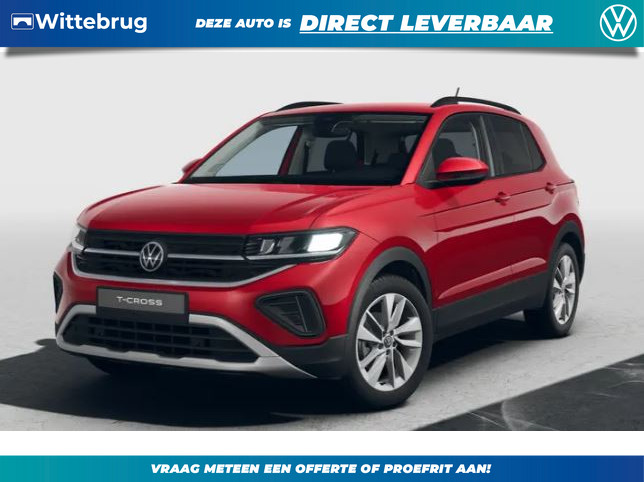 Volkswagen T-Cross 1.0 TSI Life Edition !!!Profiteer ook van 2.000 EURO inruilpremie!!!