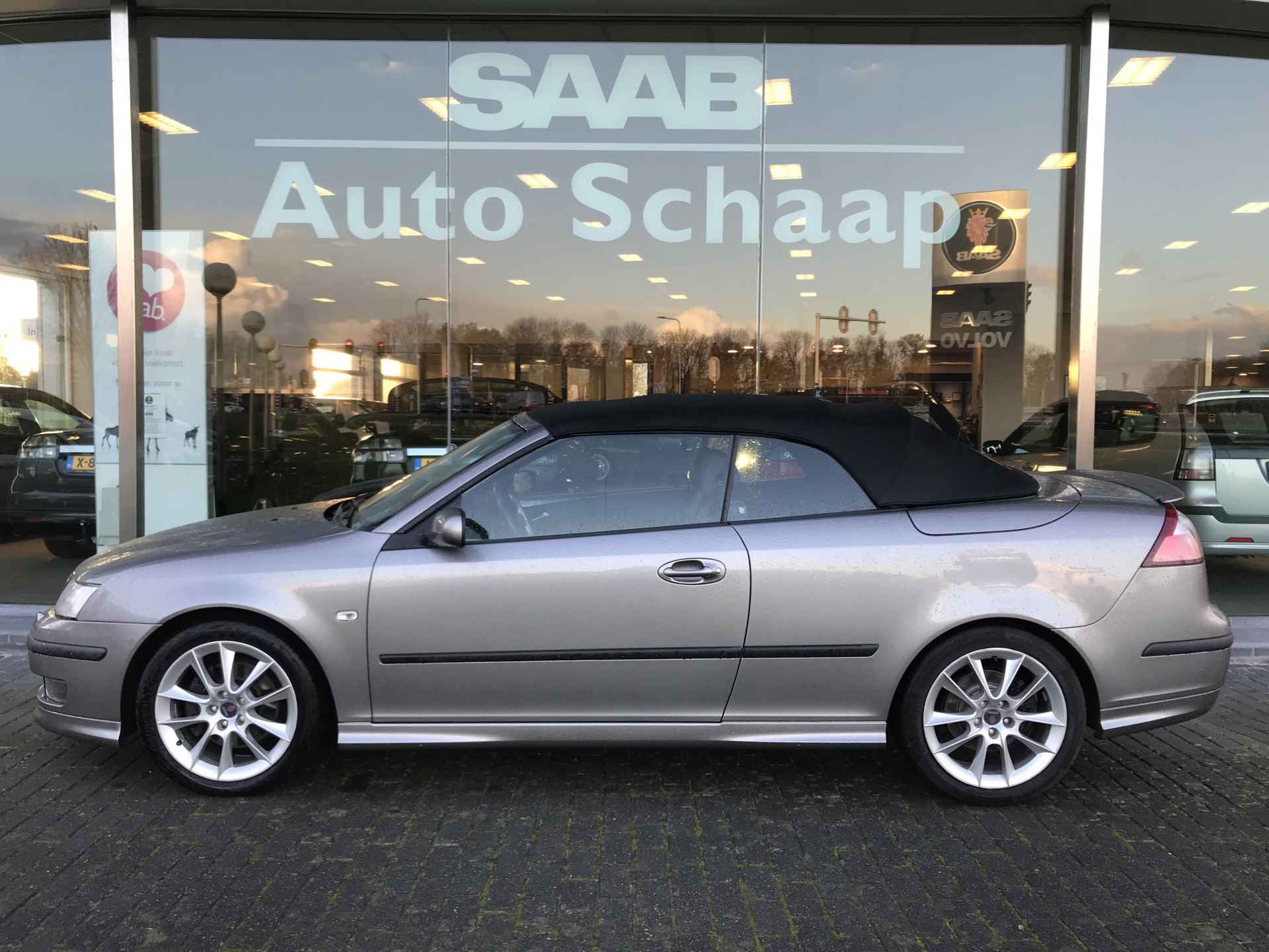 Saab 9-3 Cabrio 2.8 V6 T Aero | Rijklaar incl garantie | Kap 2023 Xenon 18 inch Spoiler Stoelverwarming - 2/12