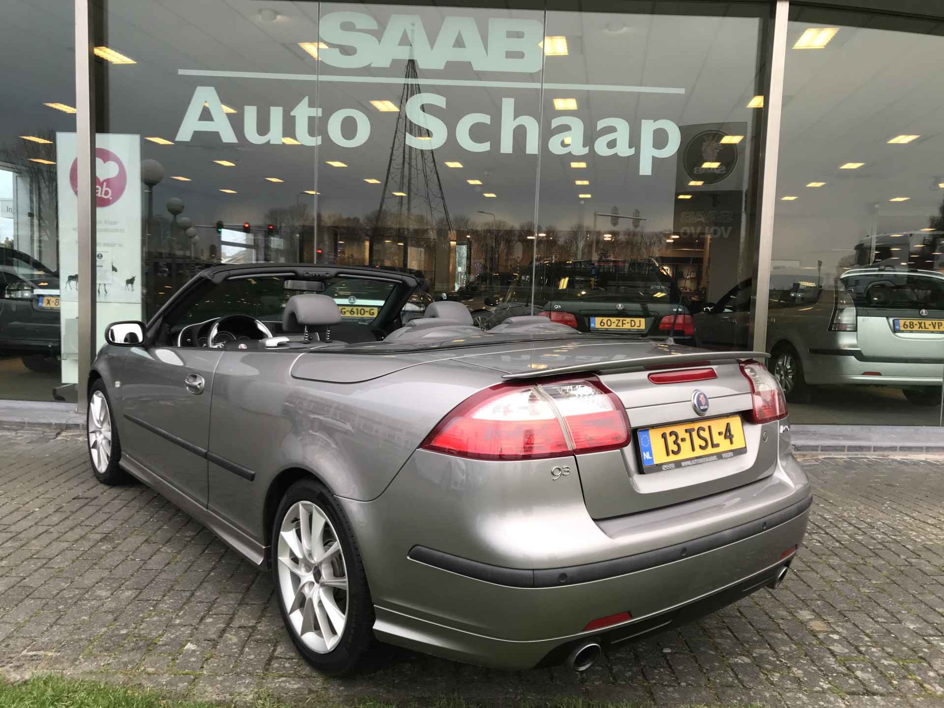 Saab 9-3 Cabrio 2.8 V6 T Aero | Rijklaar incl garantie | Kap 2023 Xenon 18 inch Spoiler Stoelverwarming - 3/36