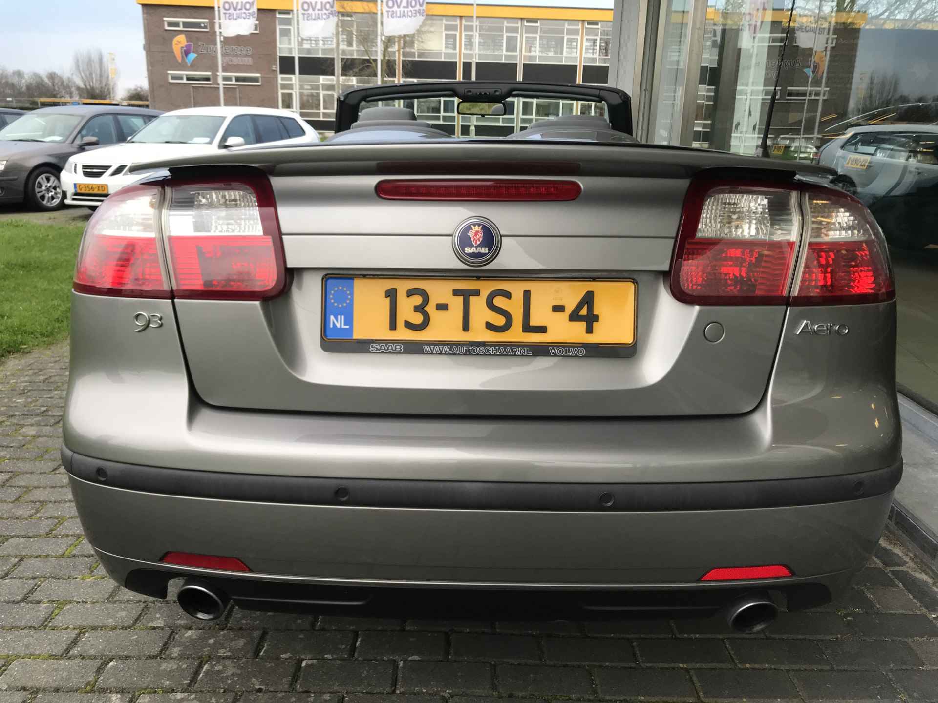 Saab 9-3 Cabrio 2.8 V6 T Aero | Rijklaar incl garantie | Kap 2023 Xenon 18 inch Spoiler Stoelverwarming - 4/36