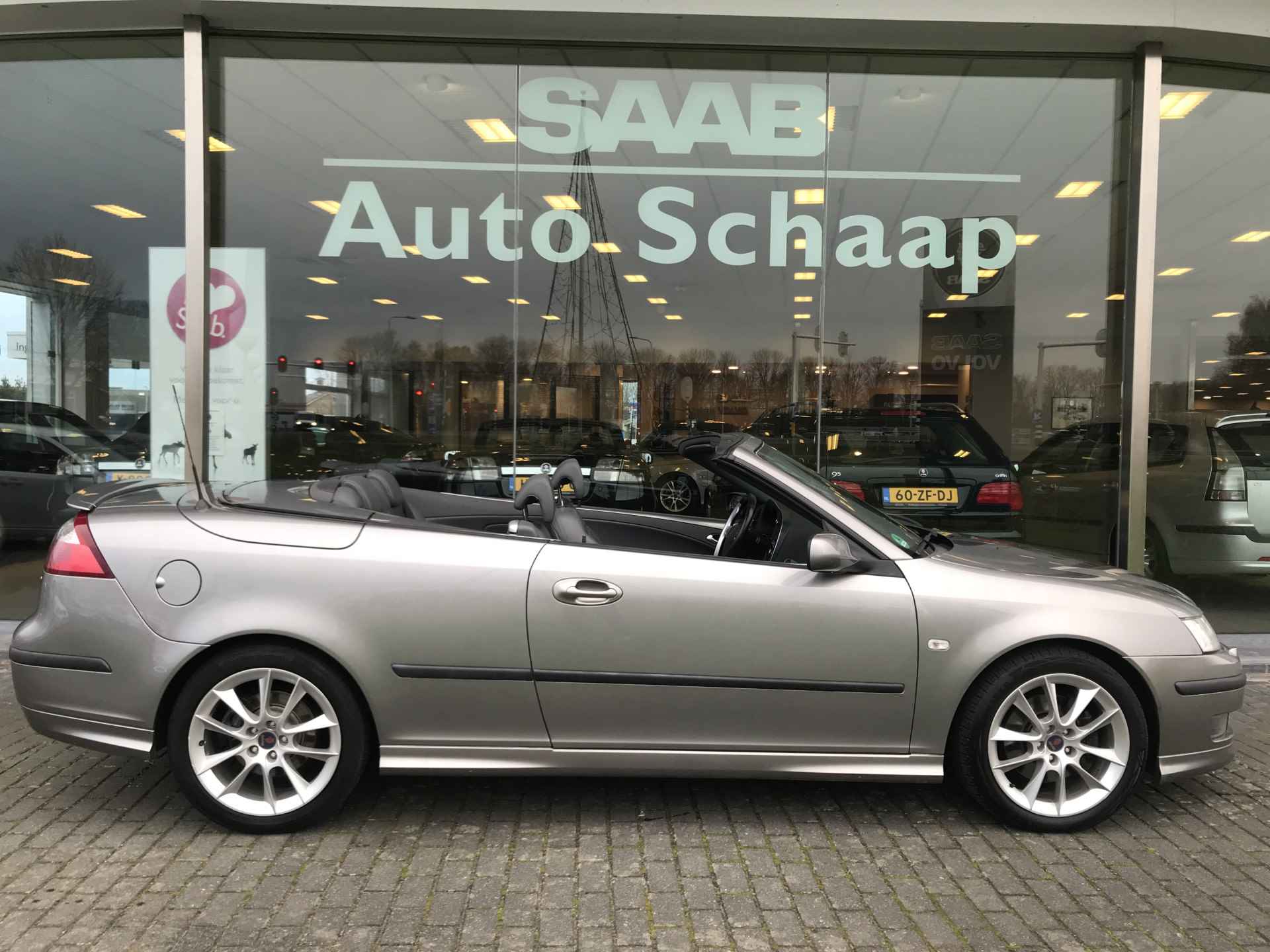 Saab 9-3 Cabrio 2.8 V6 T Aero | Rijklaar incl garantie | Kap 2023 Xenon 18 inch Spoiler Stoelverwarming - 6/36