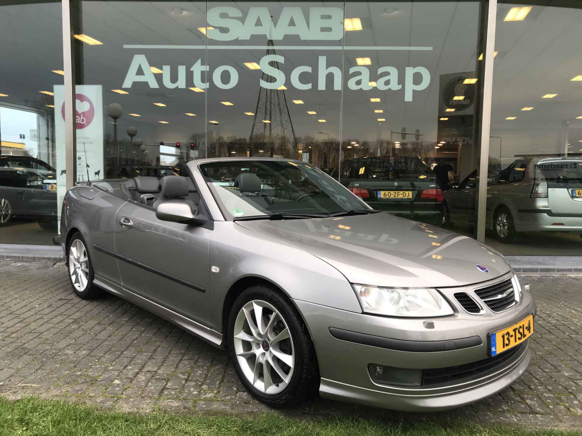 Saab 9-3 Cabrio 2.8 V6 T Aero | Rijklaar incl garantie | Kap 2023 Xenon 18 inch Spoiler Stoelverwarming - 7/36