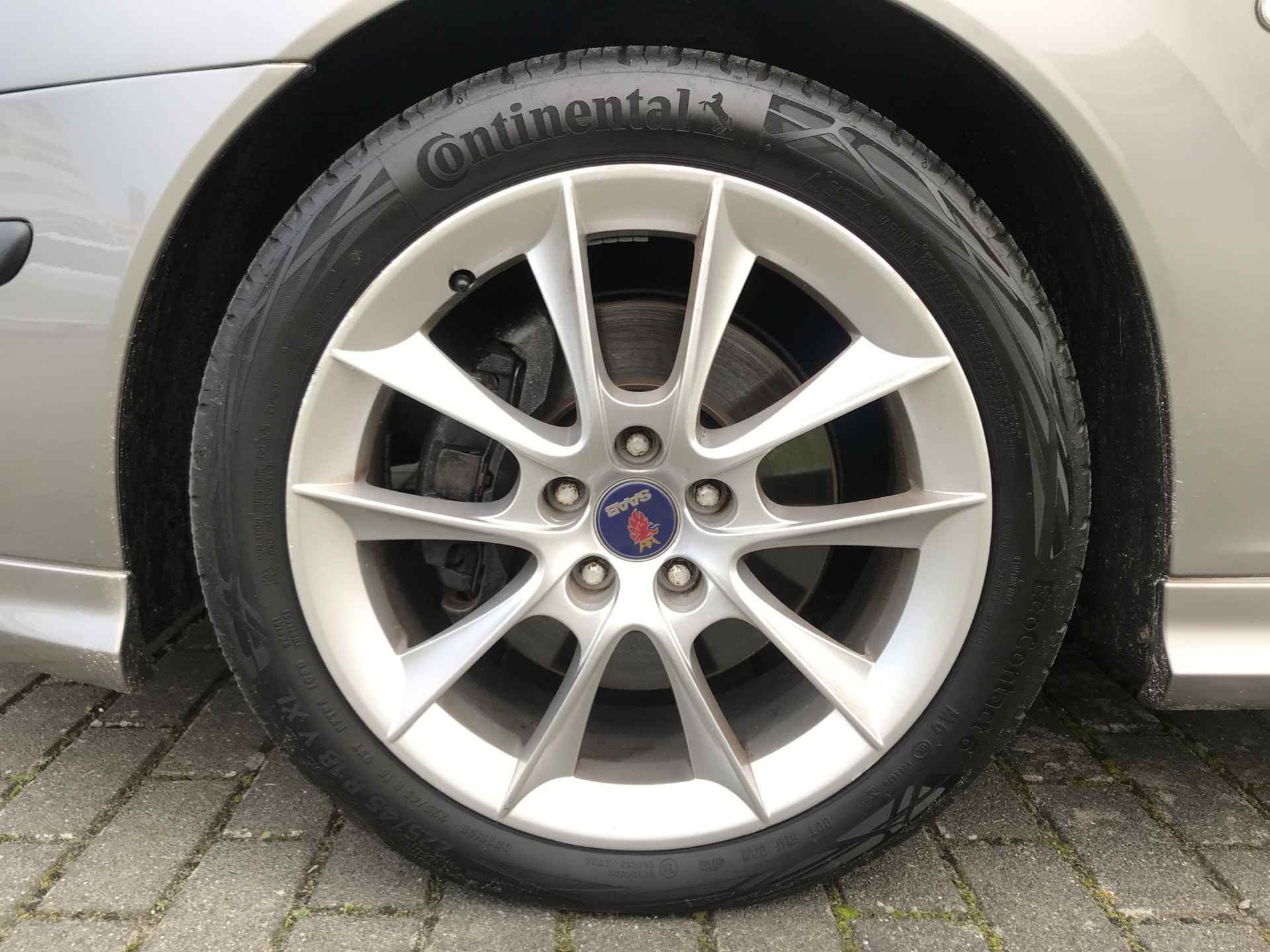 Saab 9-3 Cabrio 2.8 V6 T Aero | Rijklaar incl garantie | Kap 2023 Xenon 18 inch Spoiler Stoelverwarming - 32/36