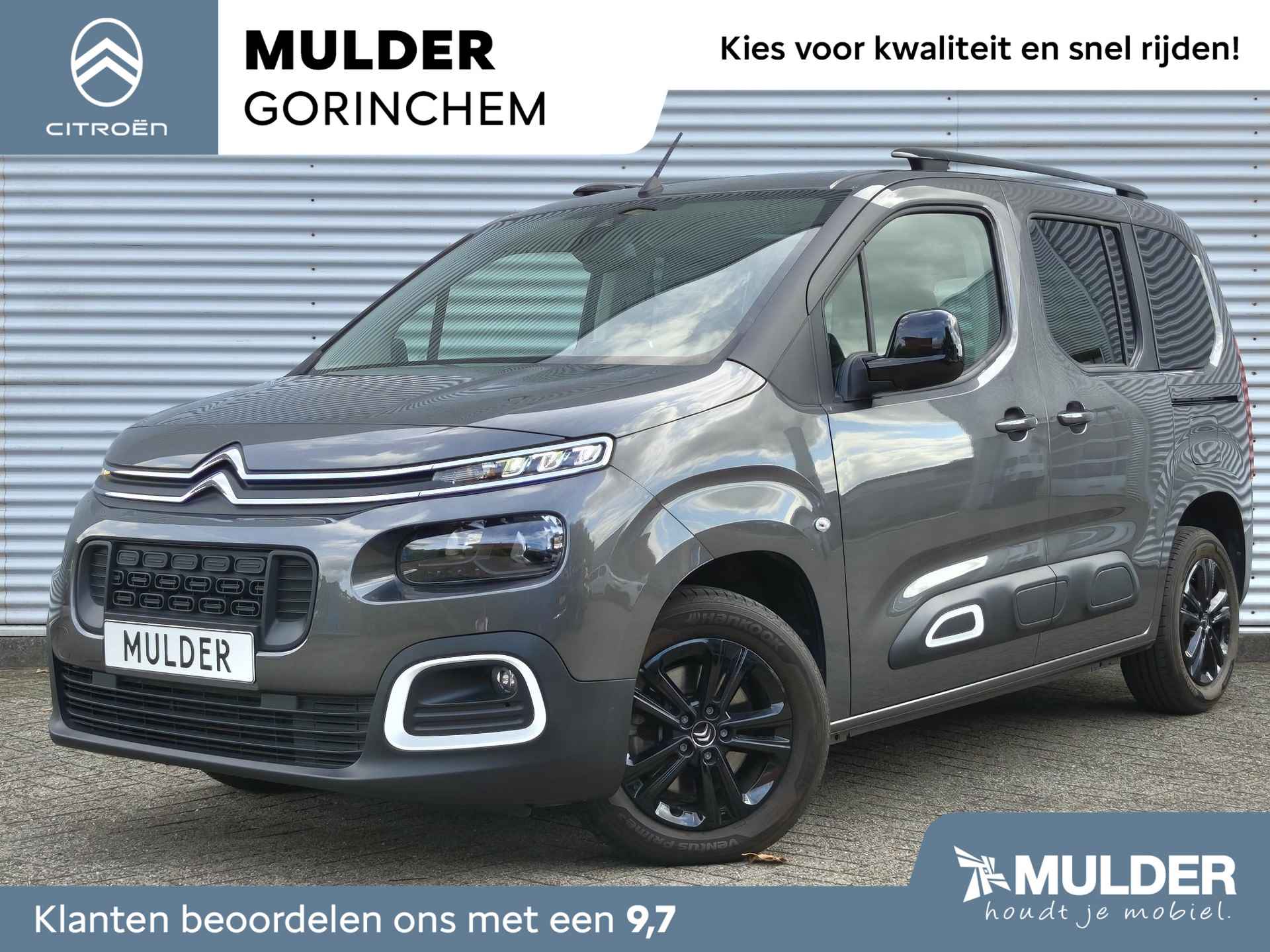 Citroën Berlingo MPV Shine 1.2 PureTech 130pk EAT8 AUTOMAAT | PANODAK | NAVI | CAMERA | MODUTOP | KEYLESS ENTRY | STOELVERW. | CLIMA | DAB+ | - 1/72