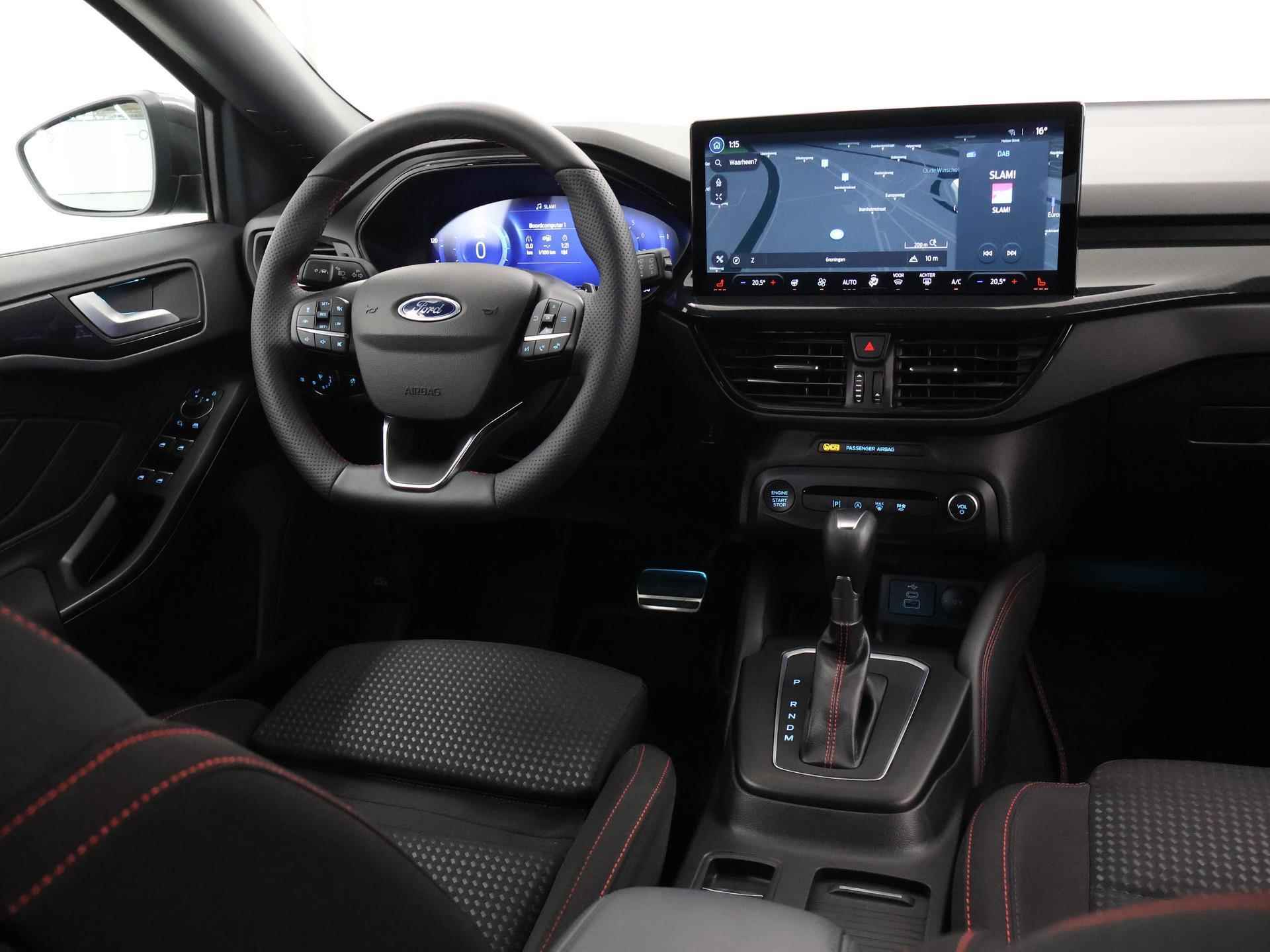 Ford Focus Wagon 1.0 EcoBoost Hybrid 155pk Aut. ST Line X | Adapt. Cruise Control | B&O Premium Audio | Winterpack | Draadloos CarPlay | - 10/41