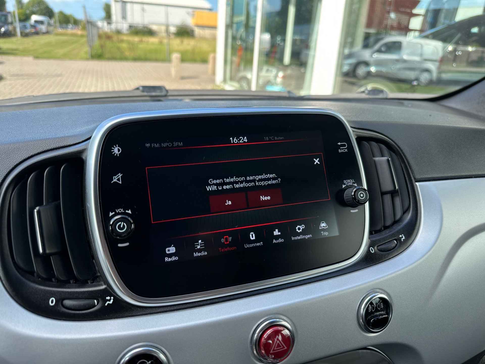 Fiat 500 1.0 Hybrid Sport 1 jaar Bovag garantie - 27/31