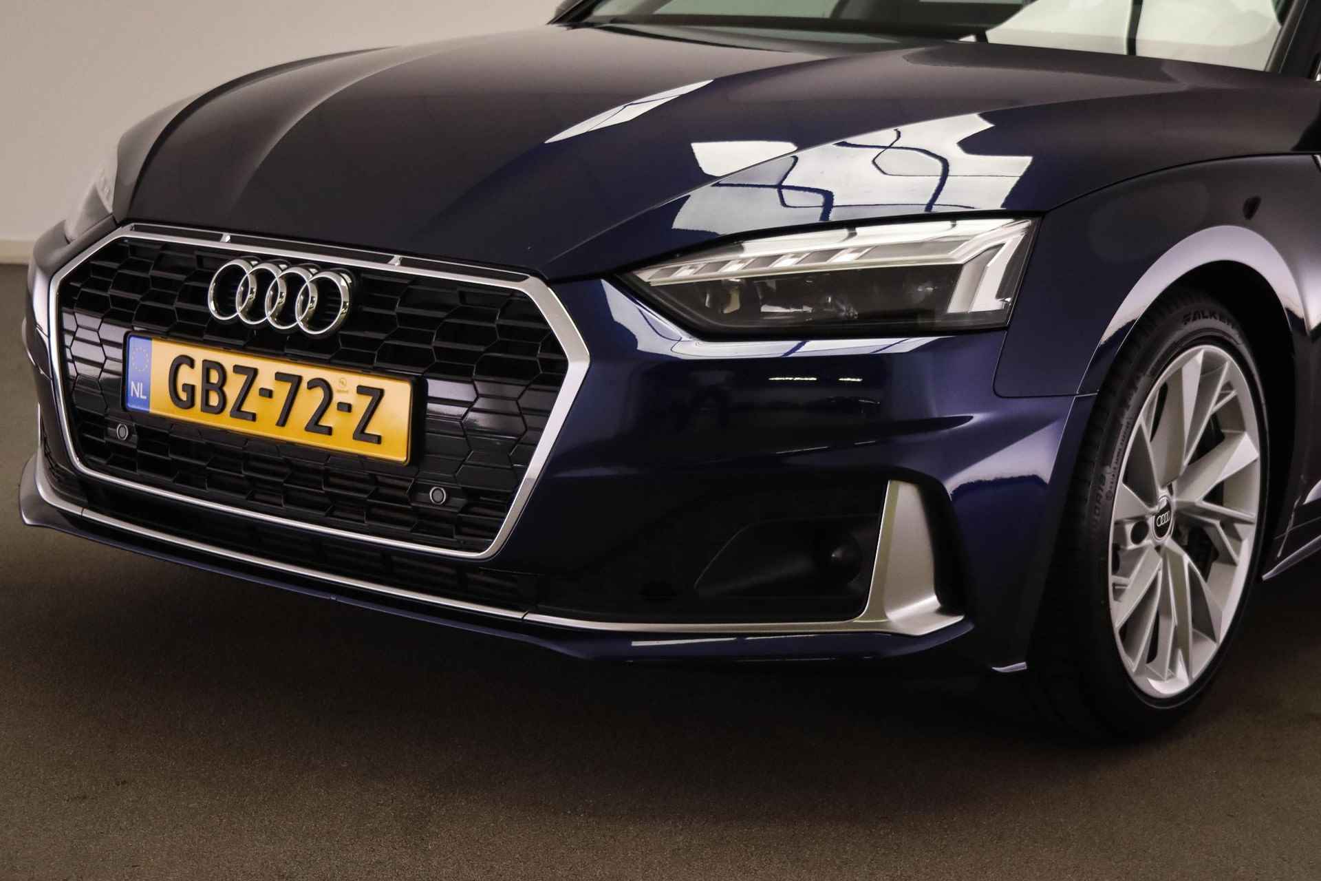 Audi A5 Sportback 40 TFSI Advanced Edition | ASSISTENTIE RIJDEN / PARKING- PACK | MASSAGE | VIRTUAL COCKPIT | ACC | DRAADLOZE LADER | CAMERA | 18" - 12/59