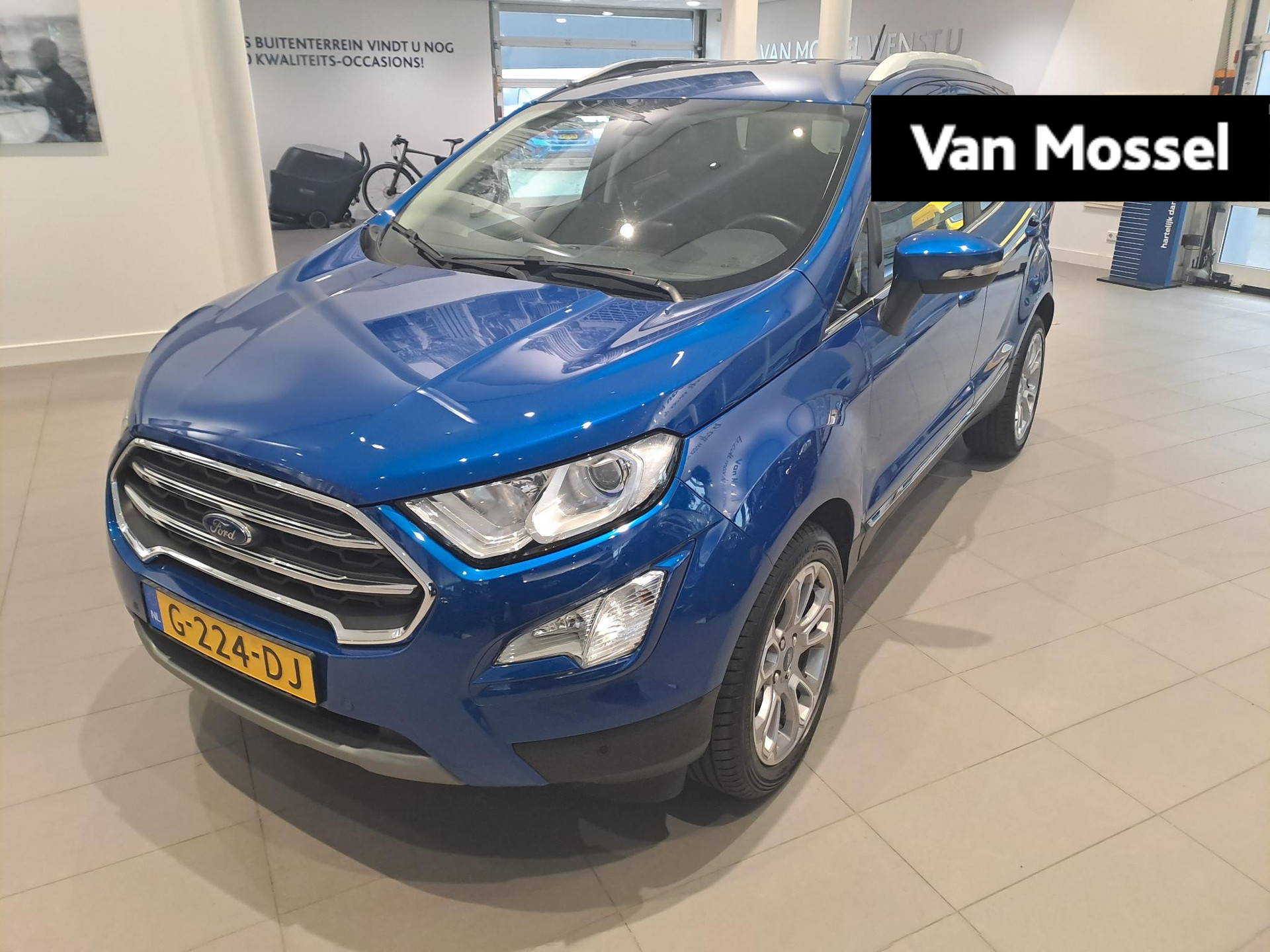 Ford EcoSport 1.0 EcoBoost Titanium | Navigatie| Achteruitrijcamera | Stoel/Stuur en Voorruitverwarming | Cruise control | B&O Audio