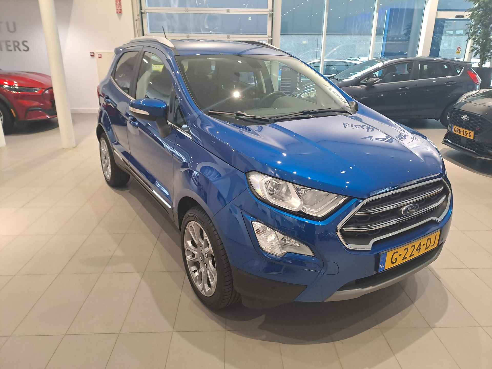 Ford EcoSport 1.0 EcoBoost Titanium | Navigatie| Achteruitrijcamera | Stoel/Stuur en Voorruitverwarming | Cruise control | B&O Audio - 3/24