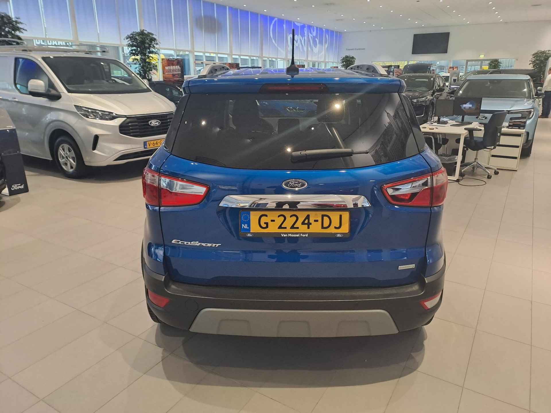 Ford EcoSport 1.0 EcoBoost Titanium | Navigatie| Achteruitrijcamera | Stoel/Stuur en Voorruitverwarming | Cruise control | B&O Audio - 6/24