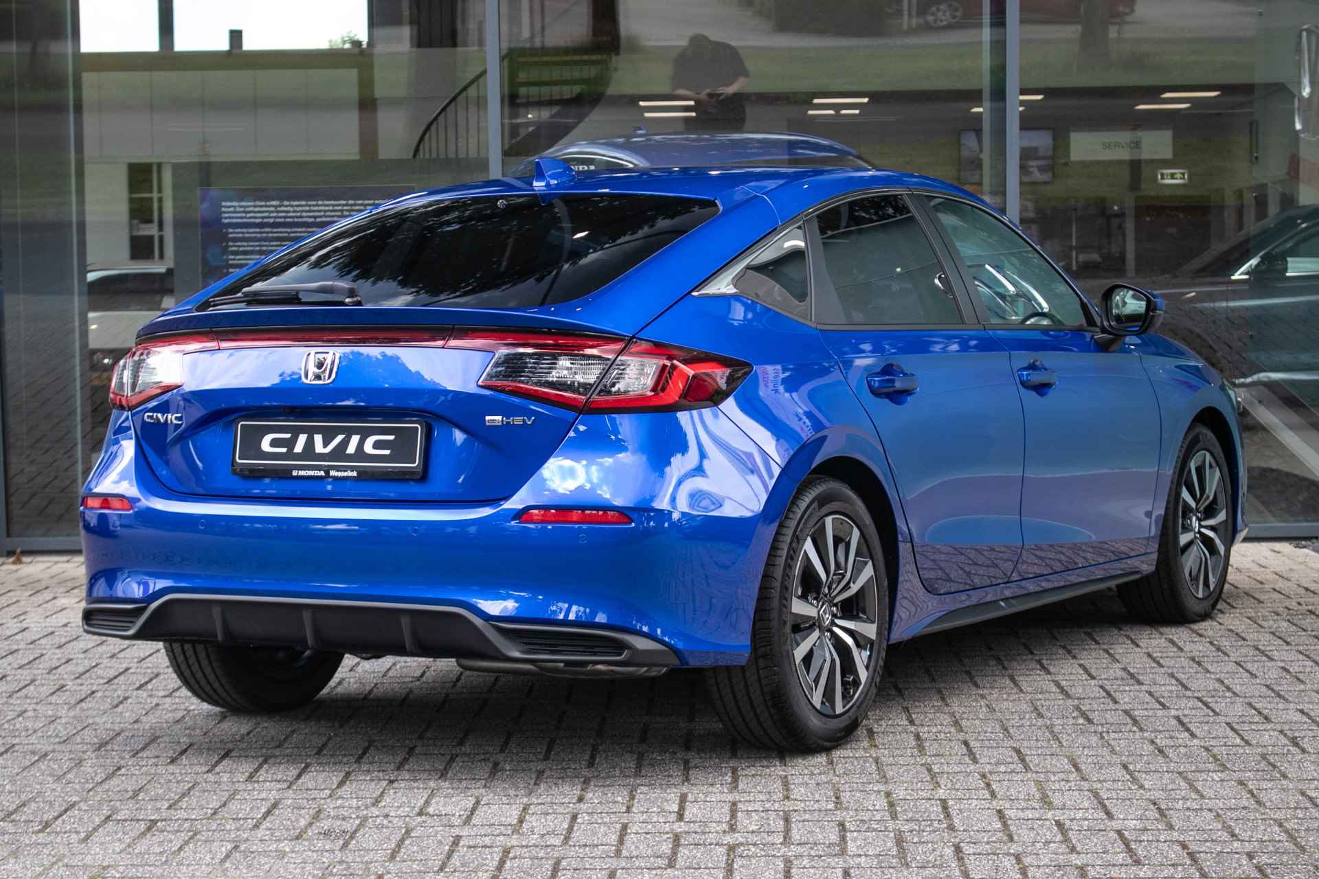 Honda Civic 2.0 e:HEV Elegance - Cons. prs rijklr | Honda Sensing | navi! - 3/40