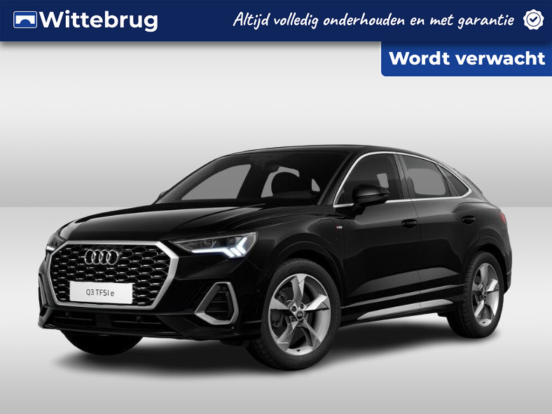 Audi Q3 Sportback 45 TFSI e 245pk s-tronic S Edition | Panoramadak | Trekhaak | 19" LM velgen | Adaptive cruise control | Comfortsleutel | Navigatie plus | Stoelverwarming