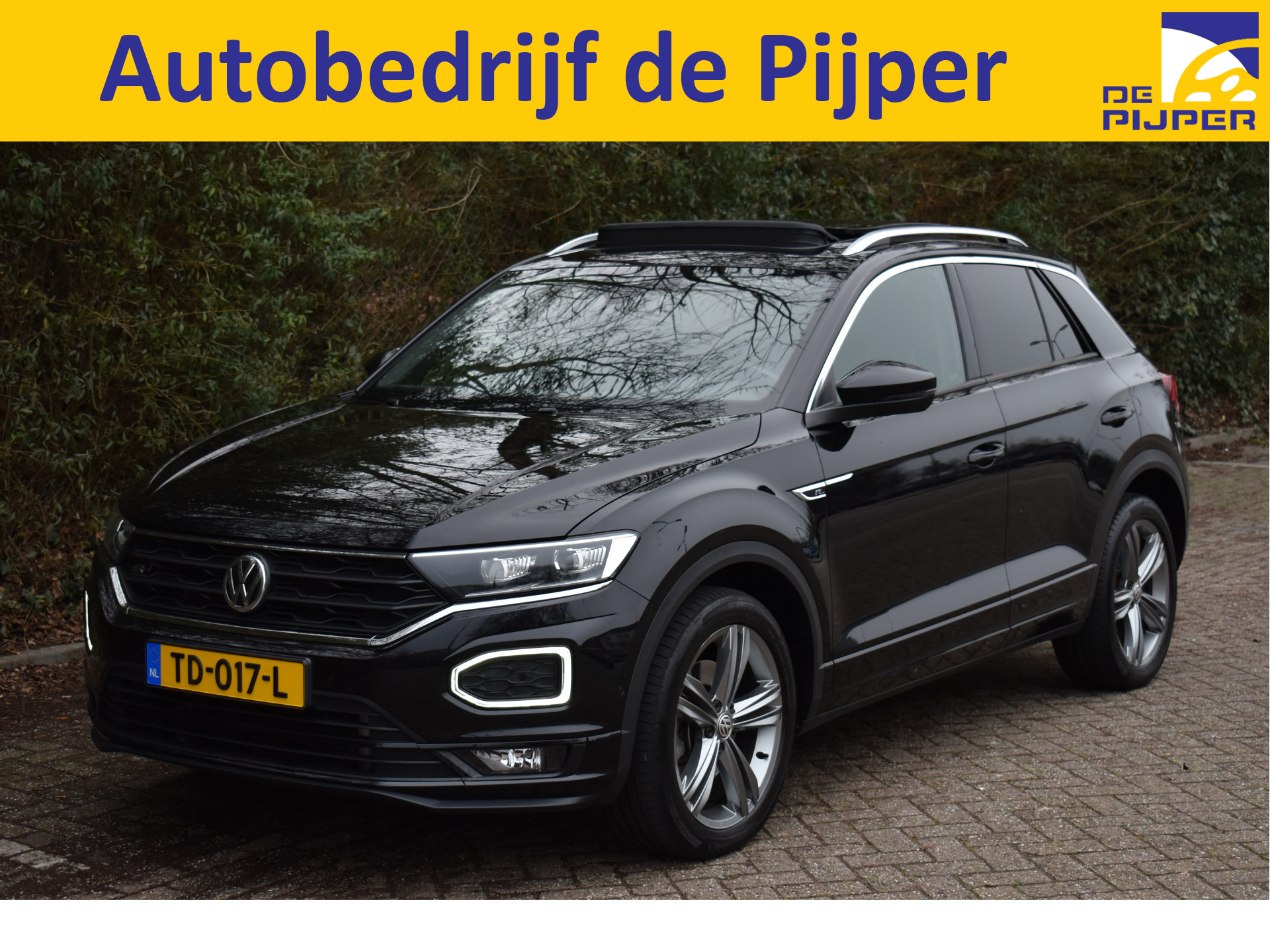 Volkswagen T-Roc 2.0 TSI 4Motion Sport,ORGINEEL NEDERLANDSE AUTO,SCHUIF/KANTELDAK,ELECTR BEDIENDE ACHTERKLEP,AFN TREKHAAK, BOEKJES,NAP EN ONDERHO