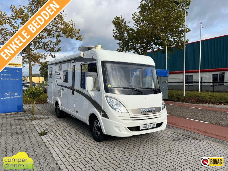 Hymer Exsis-I 578 Compact & Enkele bedden