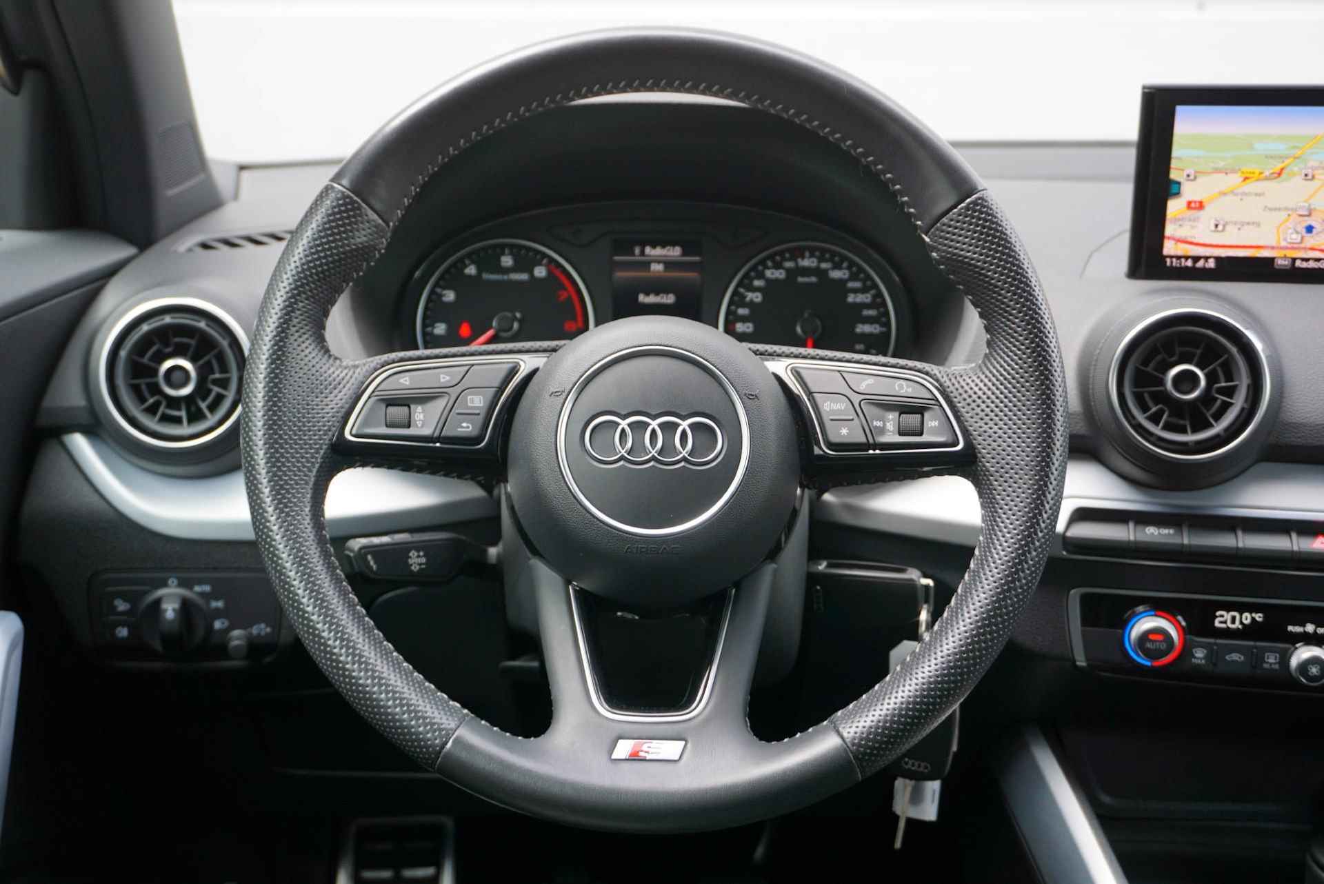 Audi Q2 30 TFSI 116pk Sport S line Edition | Navigatie | Parkeersensoren Achter | 17" Velgen - 20/44