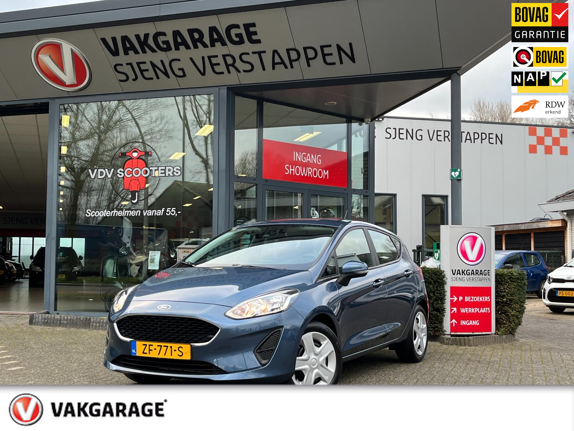 Ford Fiesta 1.1 Trend Carplay Navi Bovag rijklaarprijs bij viaBOVAG.nl