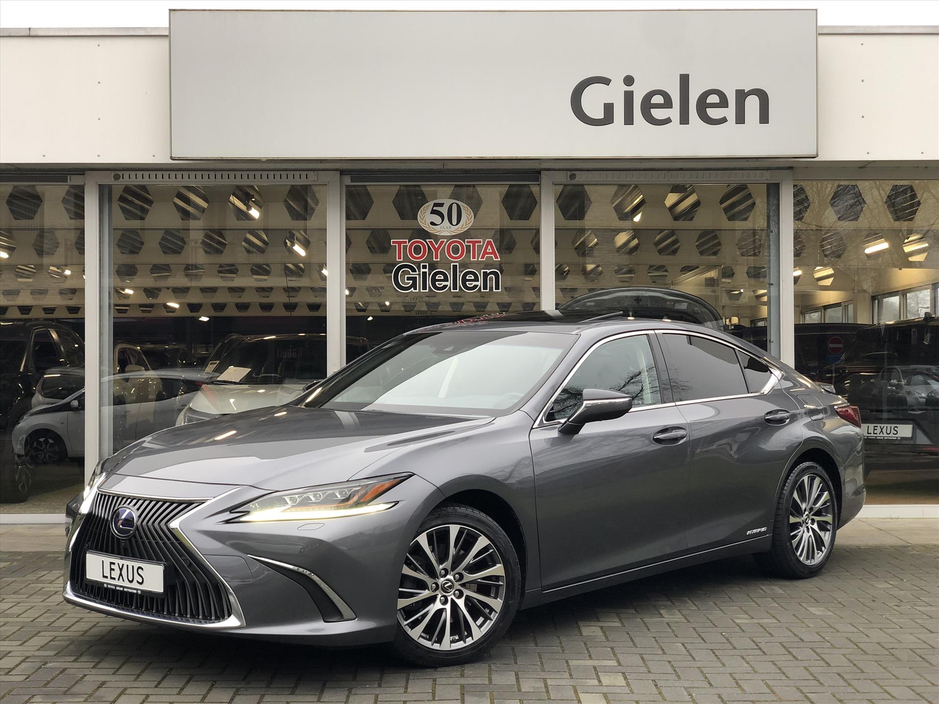 Lexus Es 300h Executive Line | Schuifdak, Navigatie, 360 Camera, Stoelventilatie, Leer, Geheugenfunctie, Dodehoekherkenning