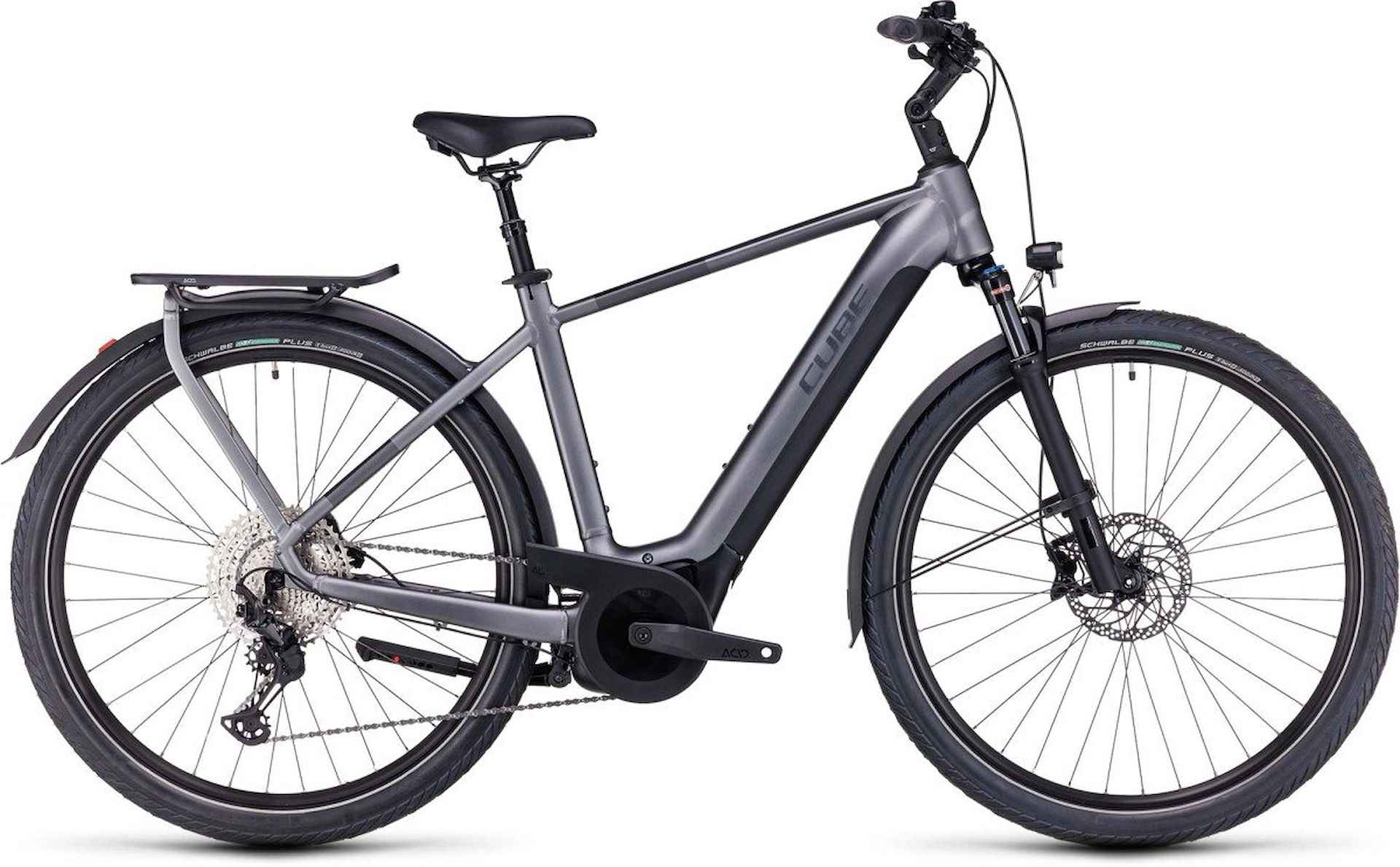 CUBE TOURING HYBRID Heren Grey/metal M 54cm M 2023 - 1/1