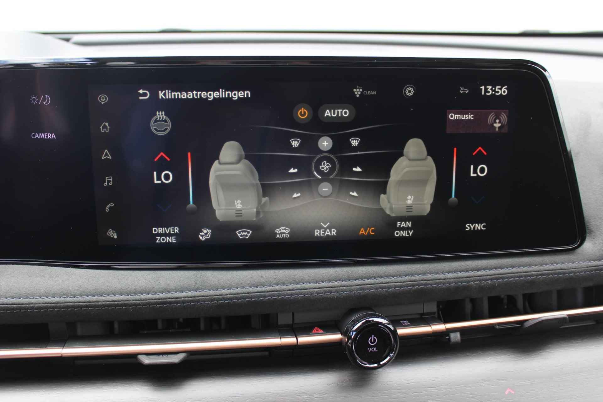 Nissan Ariya Evolve 87 kWh / Stoelverwarming voor en achter / Apple Carplay & Android Auto / Cruise control adaptief / DAB / Elektrisch glazen panorama-dak / Privacy glass / Stuurwiel verwarmd / Rondomzichtcamera - 4/48