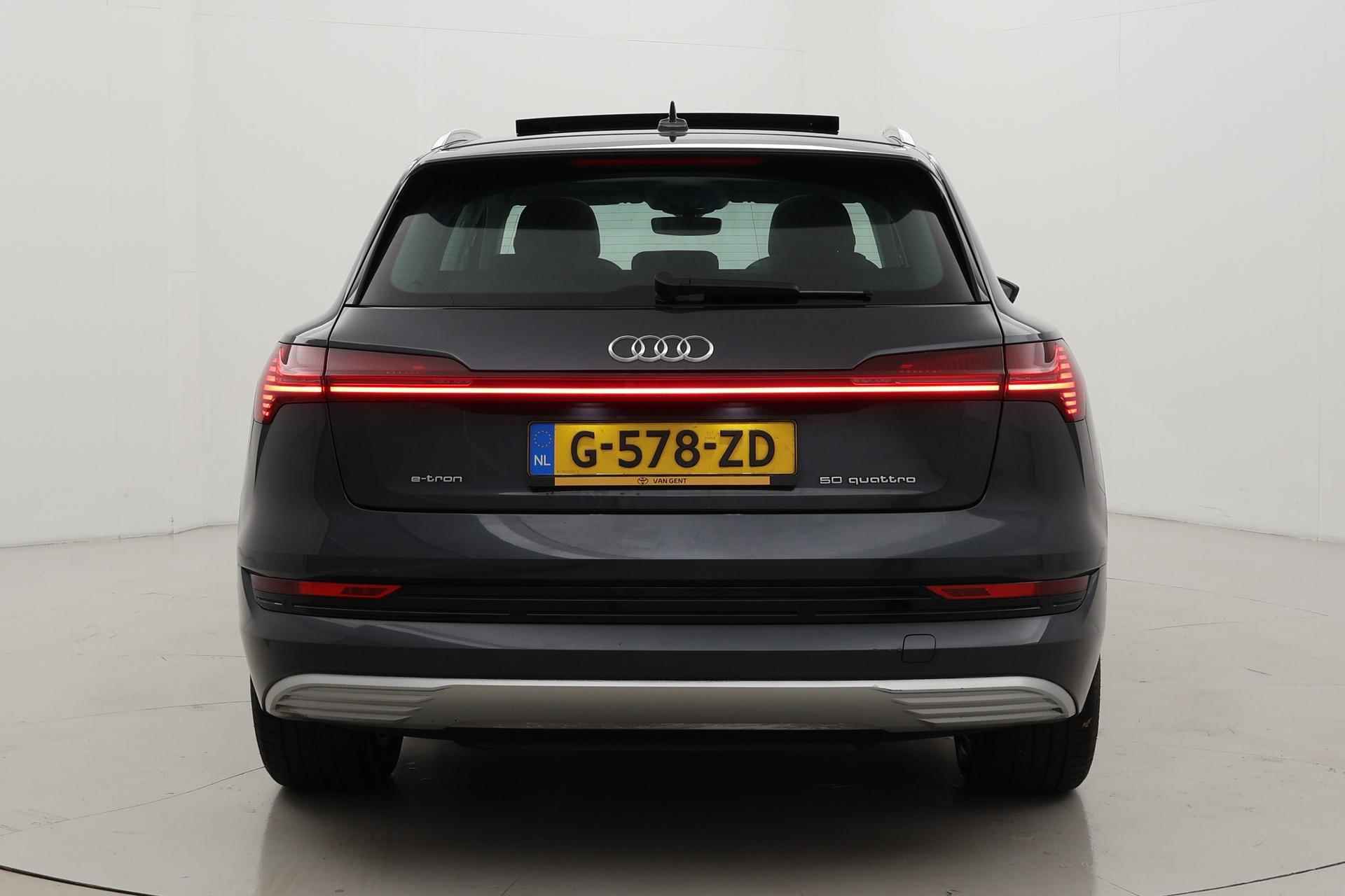 Audi e-tron e-tron 50 quattro Launch edition plus 71 kWh | Panoramadak | Leder | Navigatie | Adaptive Cruise Control | Stoelverwarming | 20 inch - 21/41