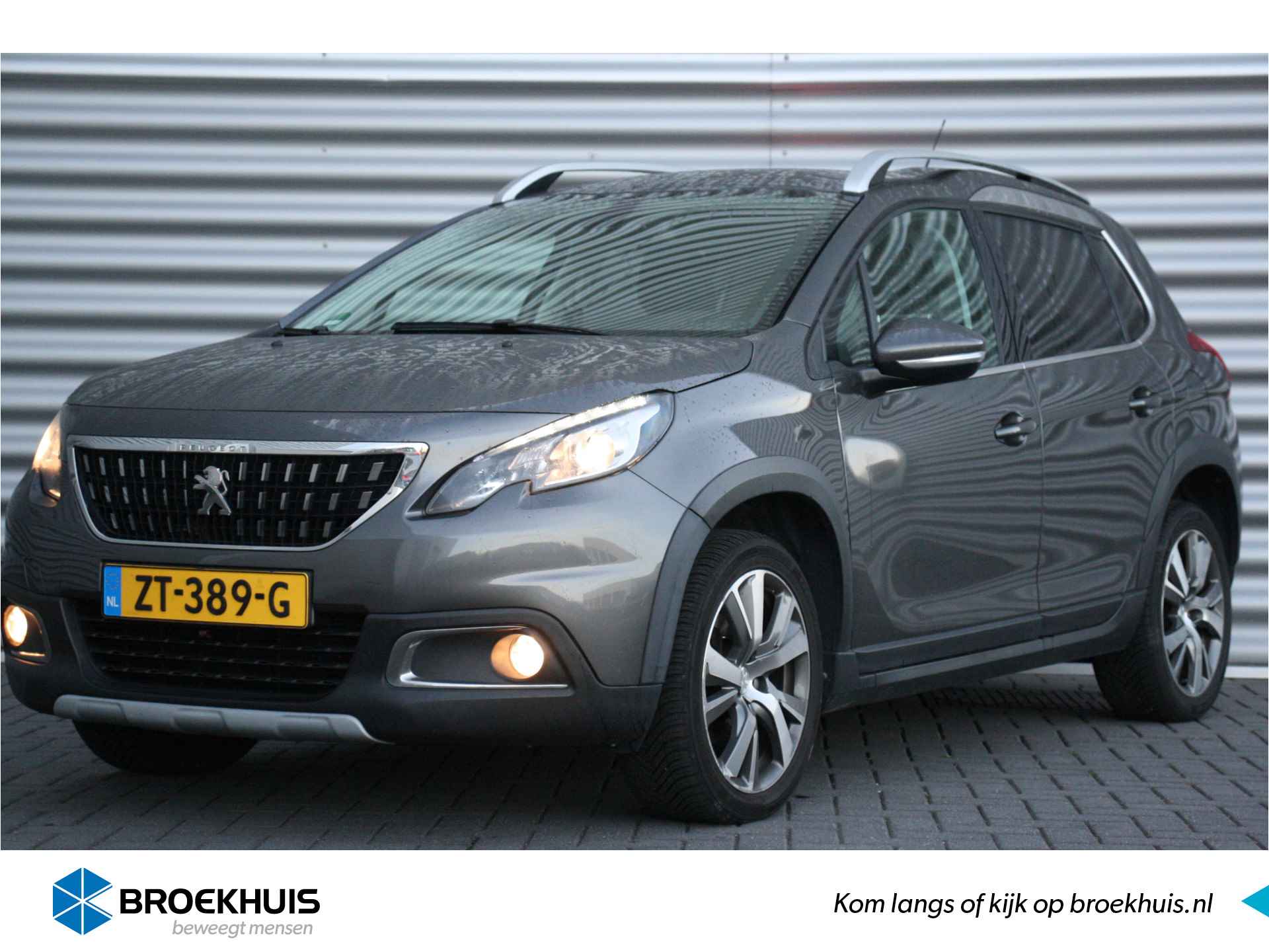 Peugeot 2008 1.2 PURETECH 110PK ALLURE AUTOMAAT / NAVI / LEDER / CLIMA / LED / PDC / 17" LMV / BLUETOOTH / CRUISECONTROL / NIEUWSTAAT !! - 1/2