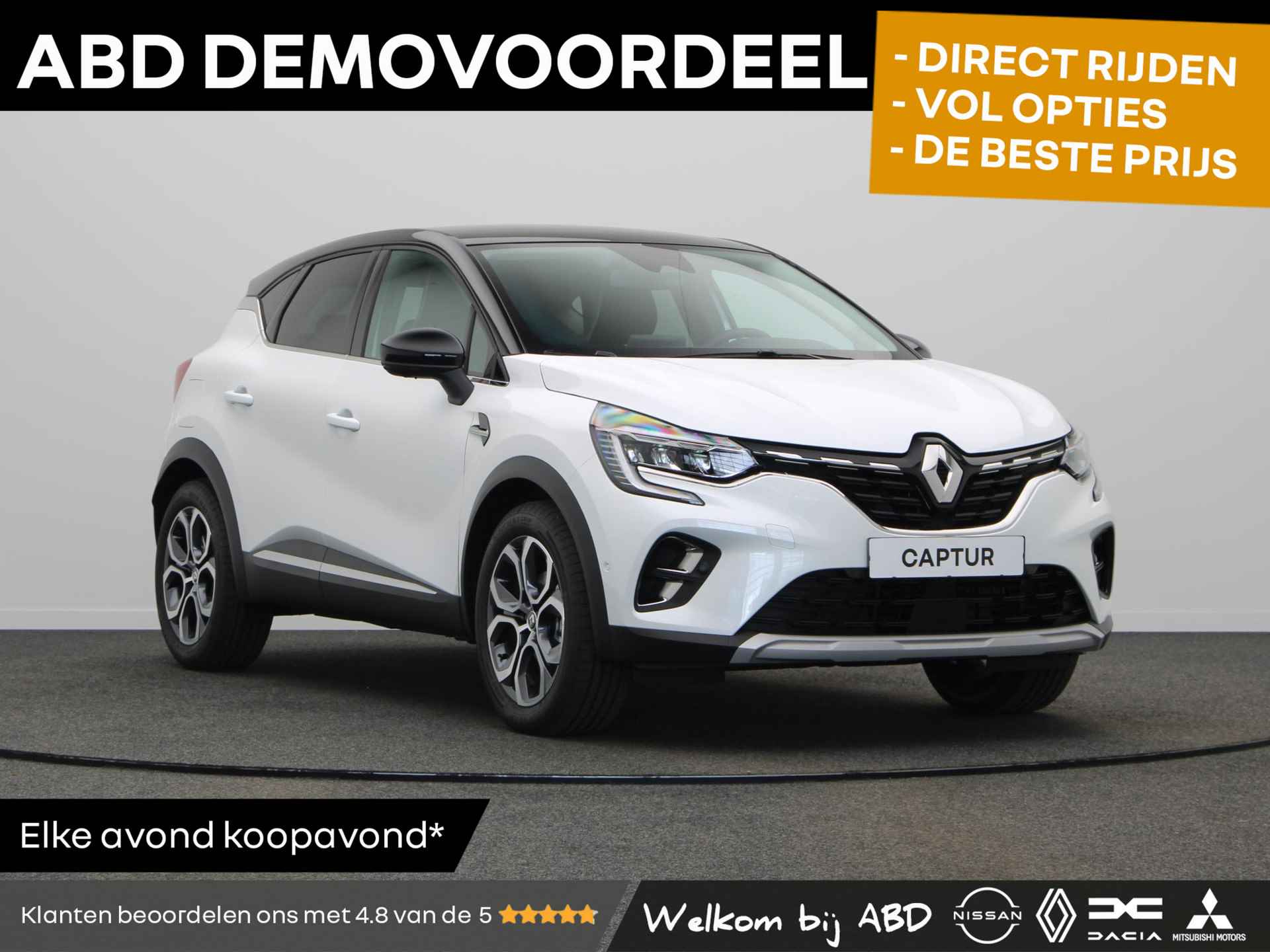 Renault Captur E-Tech Hybrid 145pk Techno | Adaptieve cruise control | Lane assist | 360 graden camera | Stuurverwarming | - 1/42